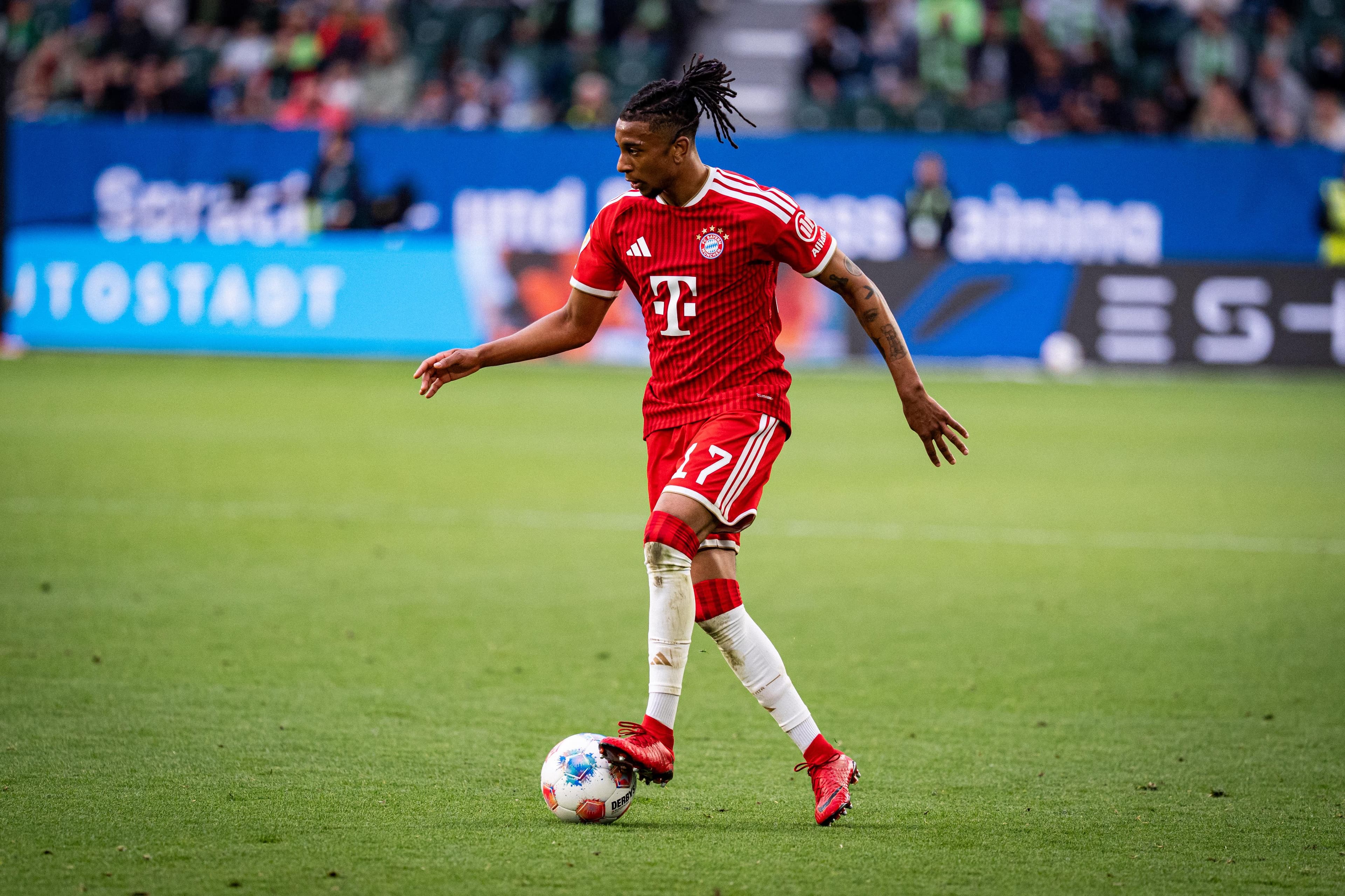 Michael Olise named Man of the Match in Bayern Munich’s nervy 1-0 win over Wolfsburg