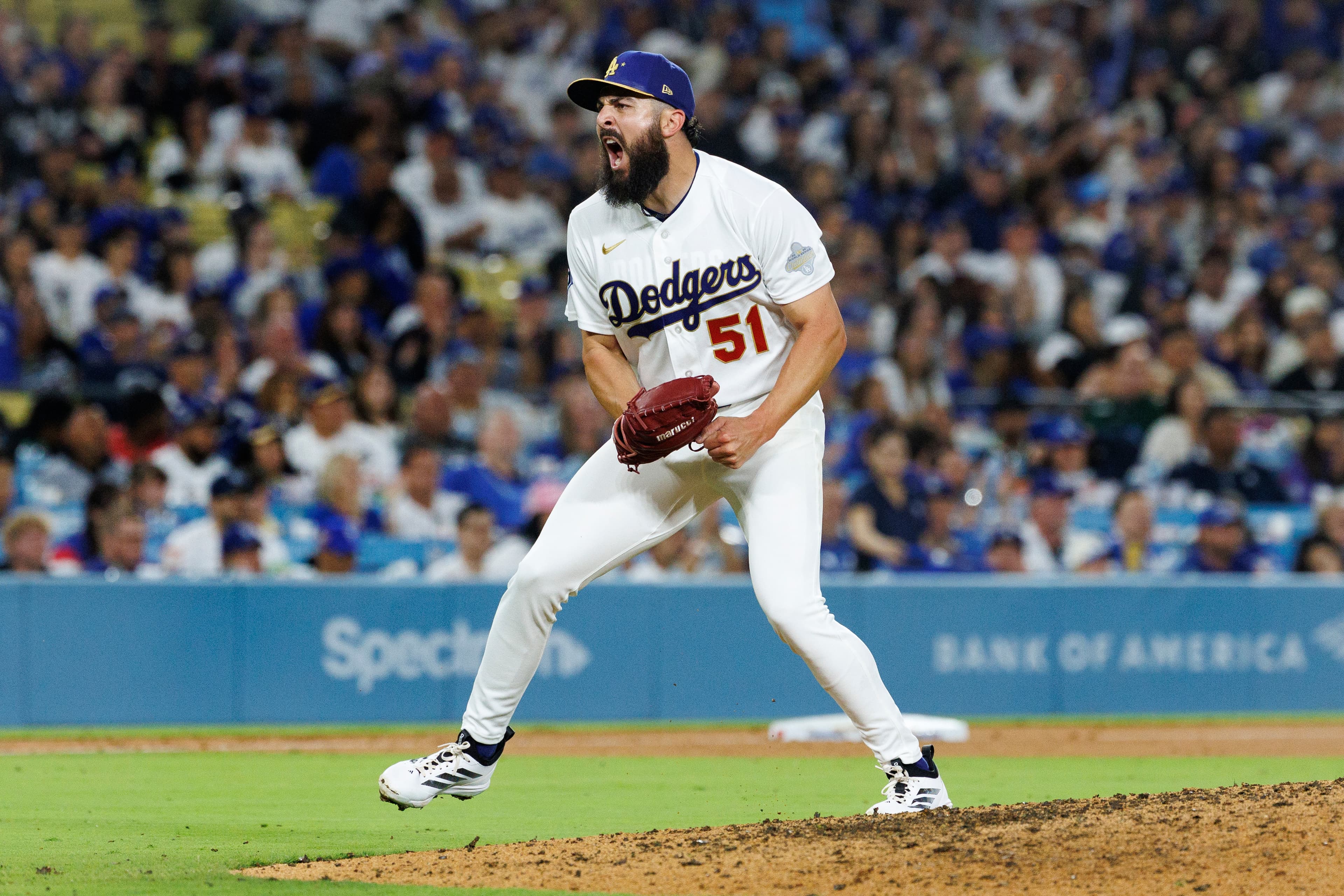Alex Vesia pitched his 300th game with Dodgers