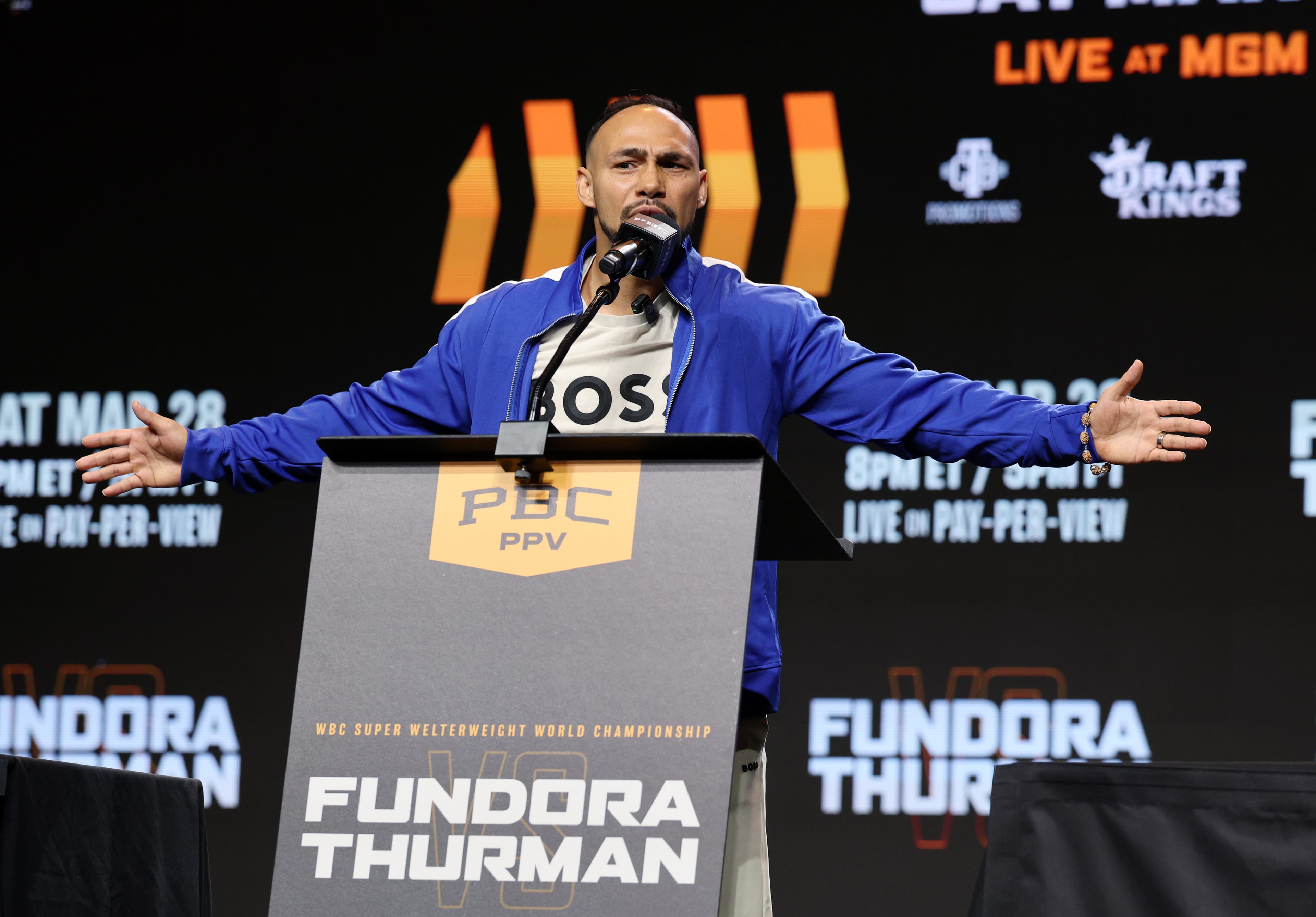 ‘I’ve never been so calm’: Keith Thurman says he’s in a great place, ready for Sebastian Fundora