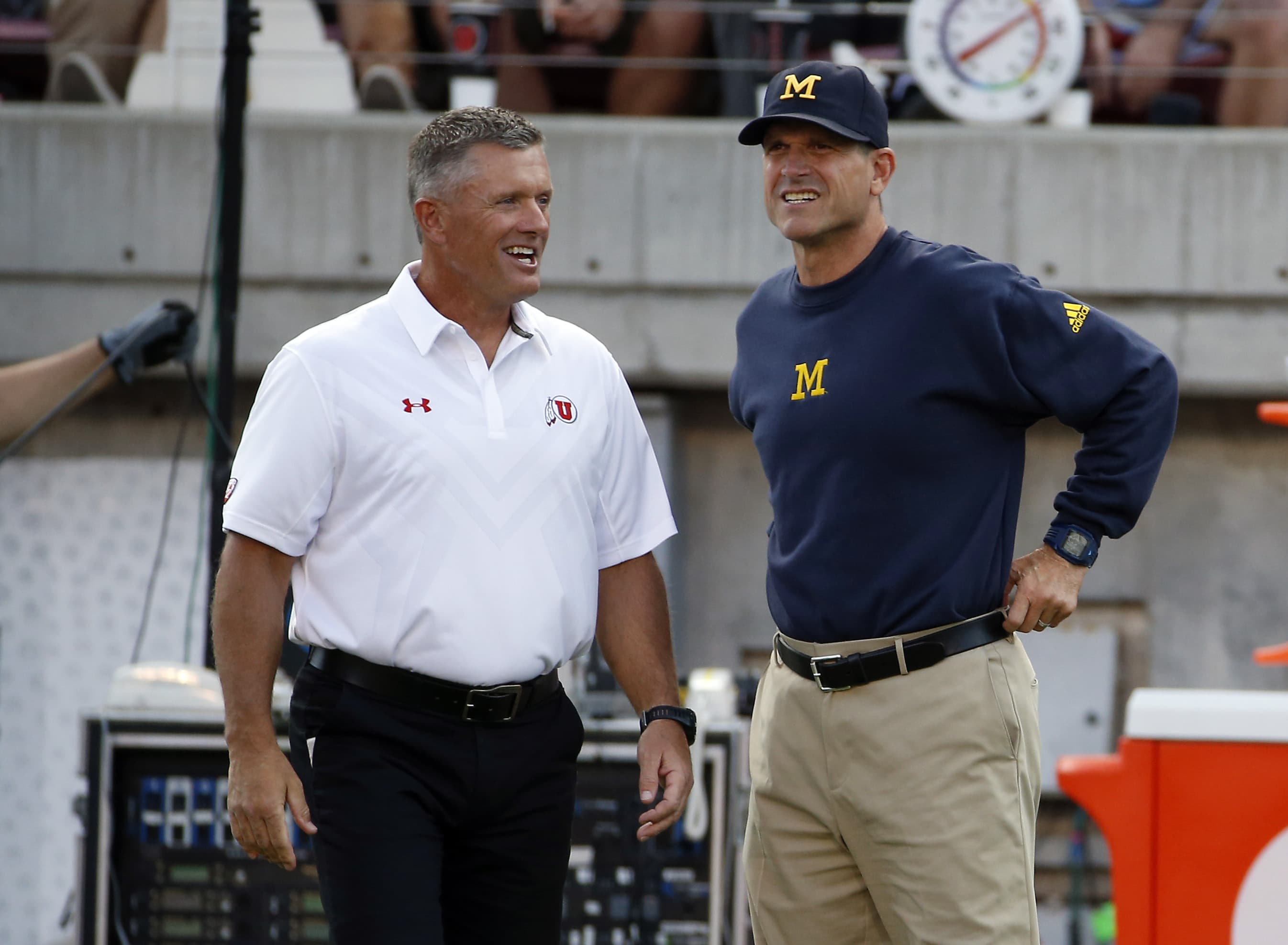 Kyle Whittingham’s Michigan staff is ‘strict’ and similar to the Harbaugh era
