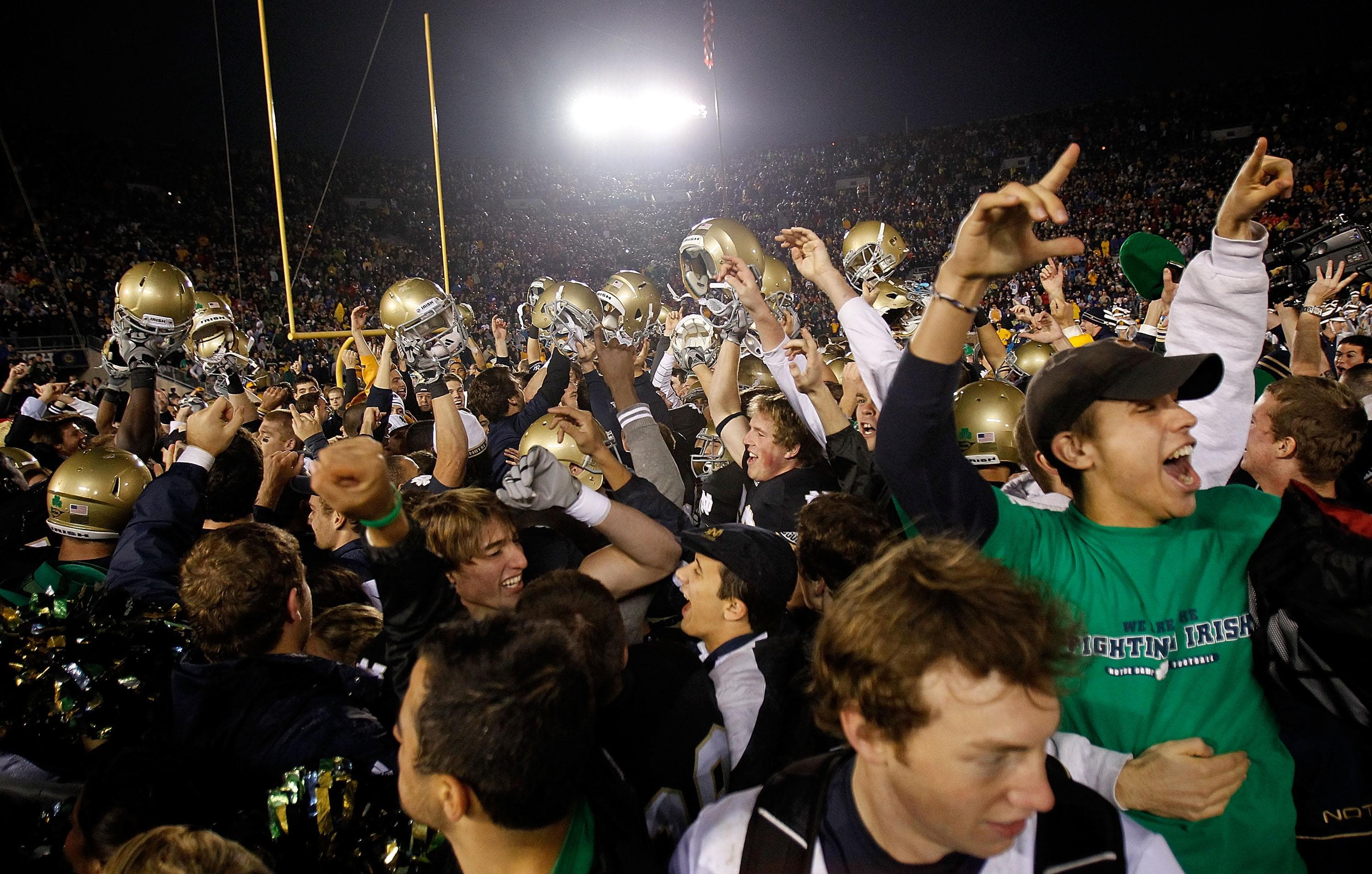 Looking back at Notre Dame’s cathartic win over Utah in 2010