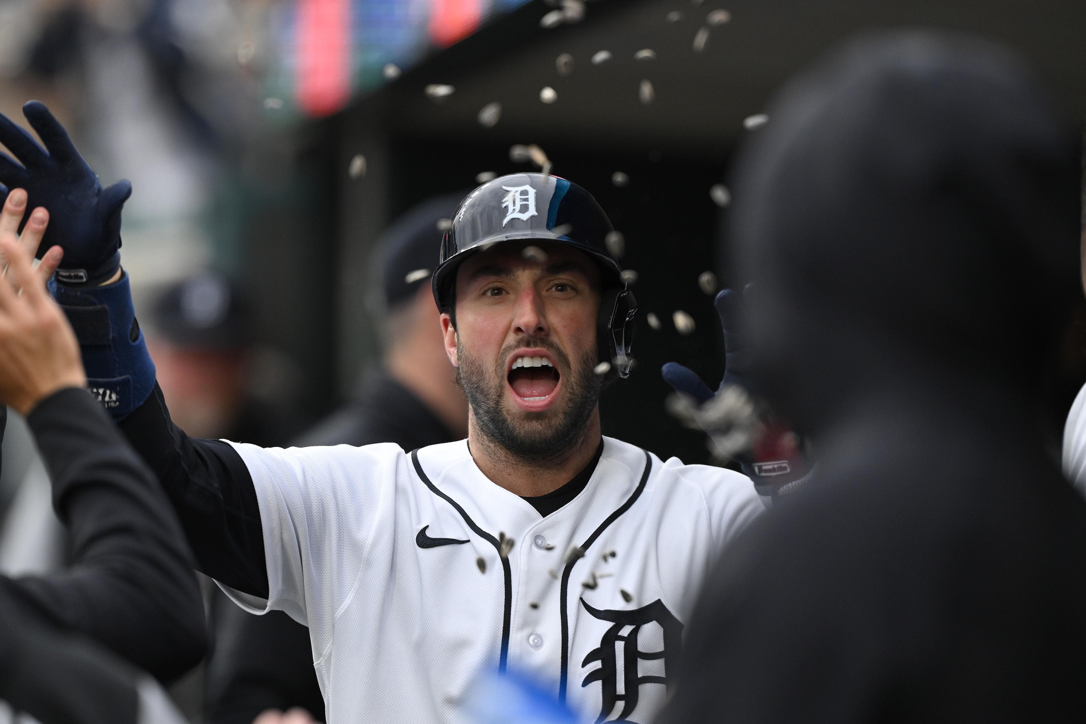 Tigers 3, Red Sox 10: Tempers flare in a blow-out as Detroit’s bats fall largely silent