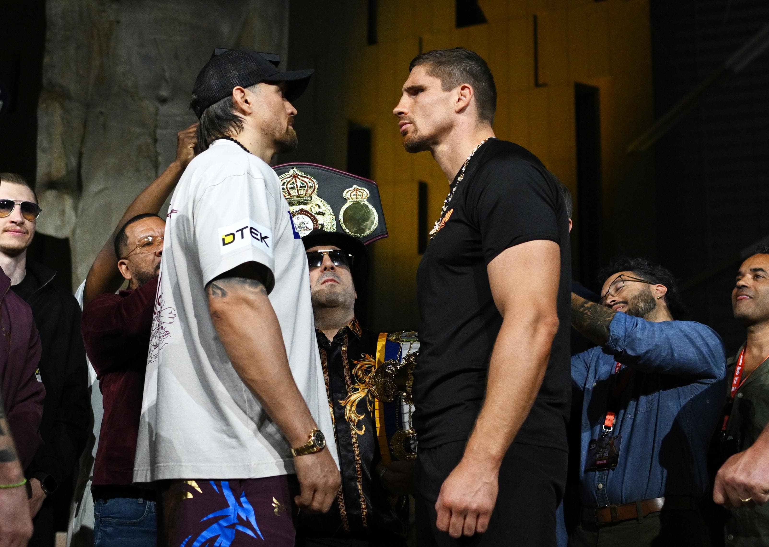 Usyk vs Rico weights: Verhoeven tips scales 25 lbs heavier than career-high Usyk