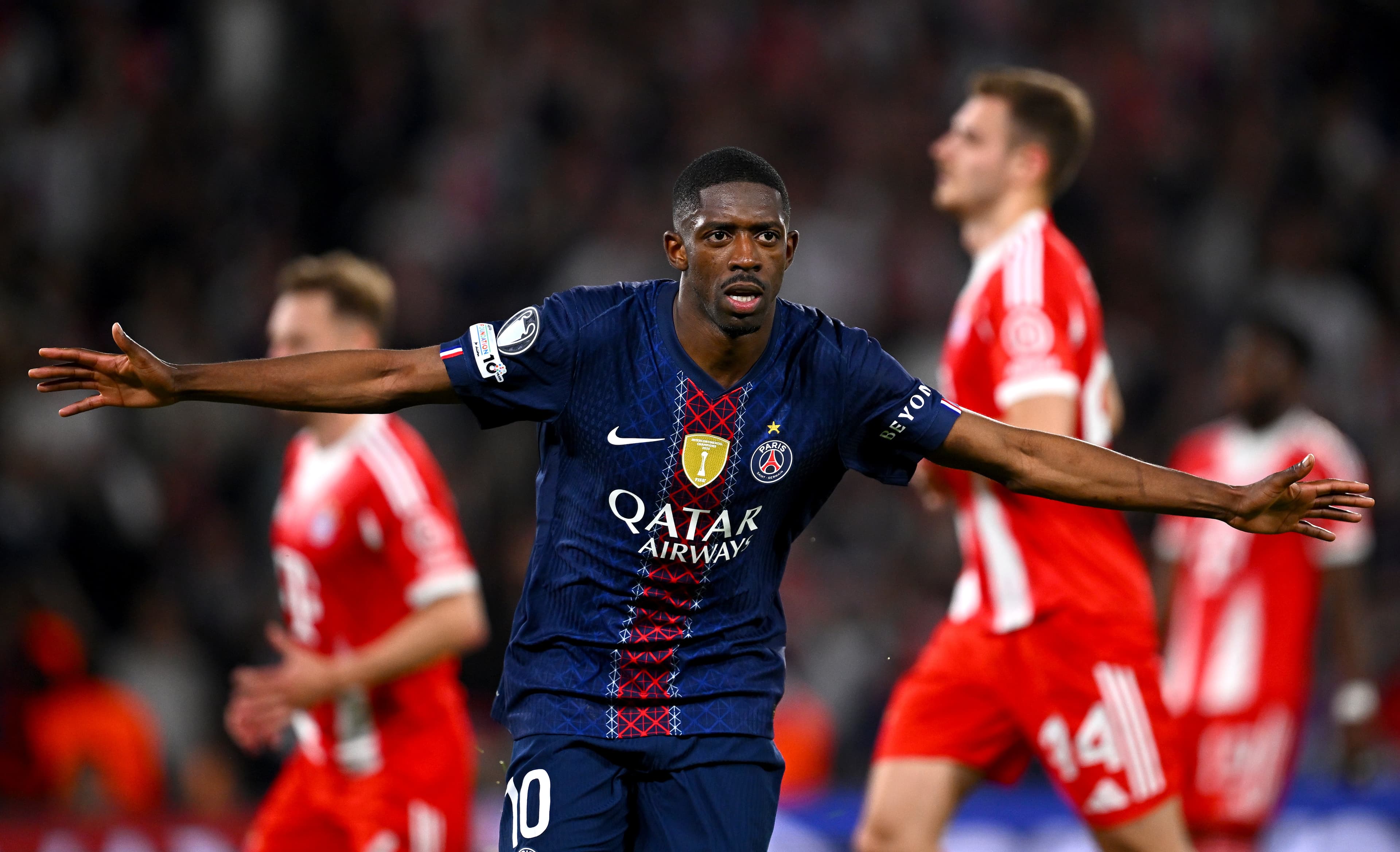 Ousmane Dembélé voted Man of the Match in PSG’s 5-4 win over Bayern Munich