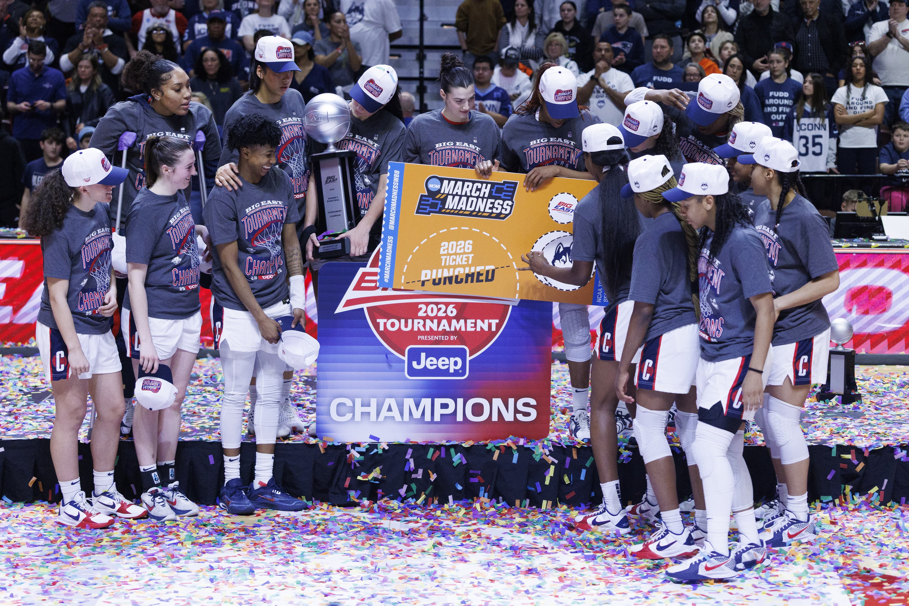 New Headline: Huskies Women's Team Steps Up to Sweet Sixteen Challenge as 6-Seed Struggles Against Expectations!