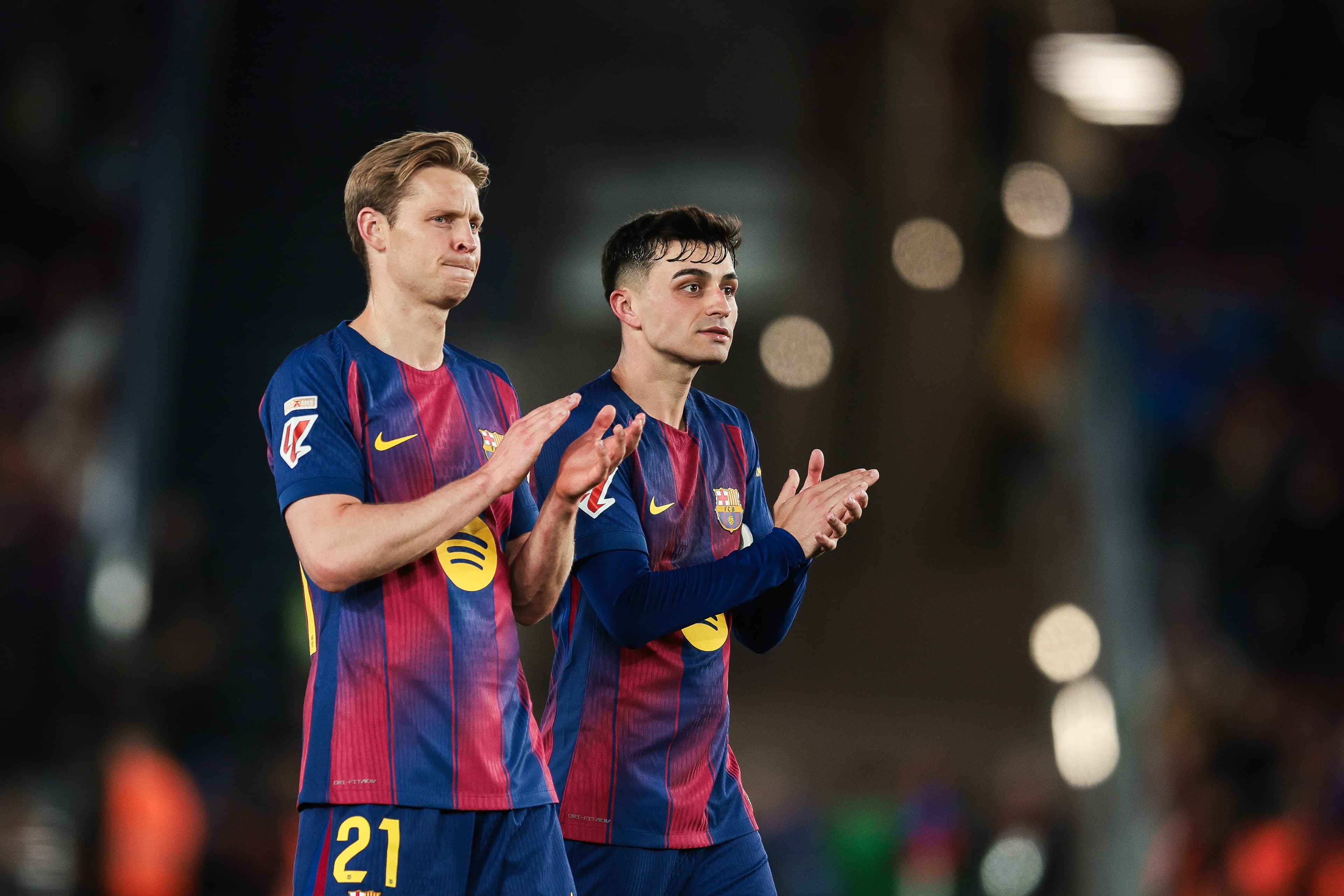‘Luck wasn’t on our side’ – Frenkie de Jong reacts after Barcelona are knocked out of Champions League