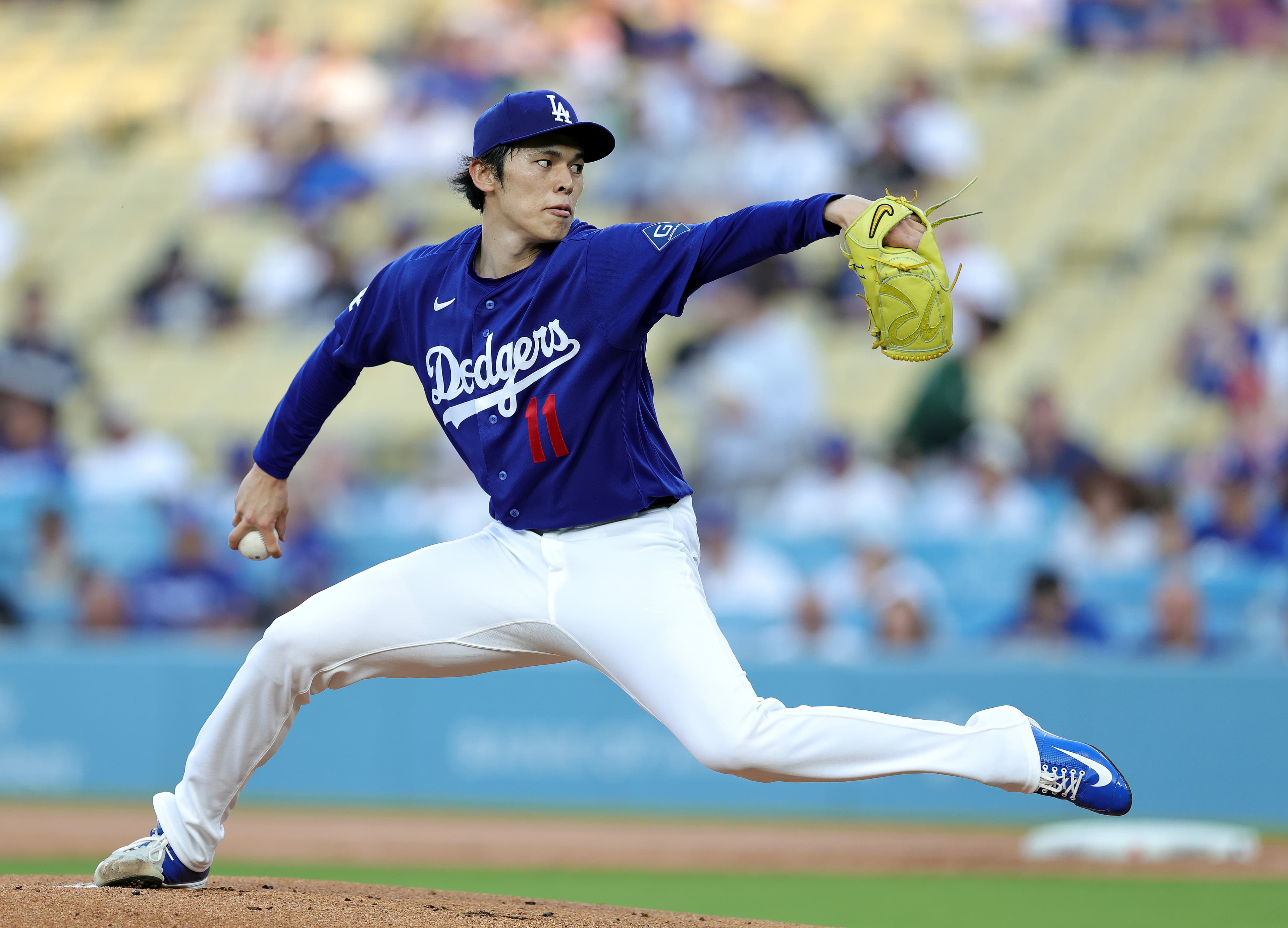 Dodgers make up for Roki Sasaki’s struggles, tie Angels 7-7