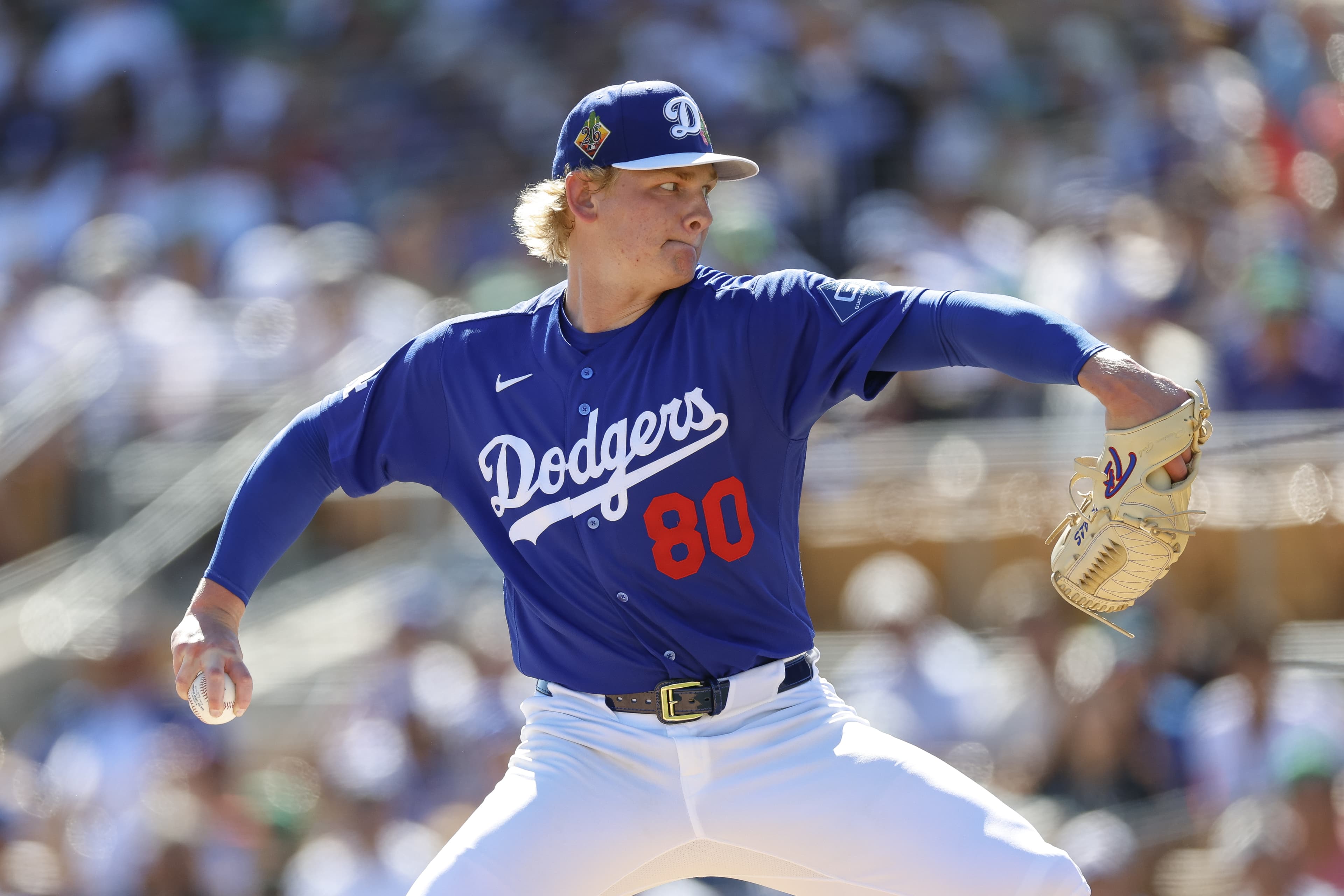 Emmet Sheehan, Justin Wrobleski battle for final rotation spot