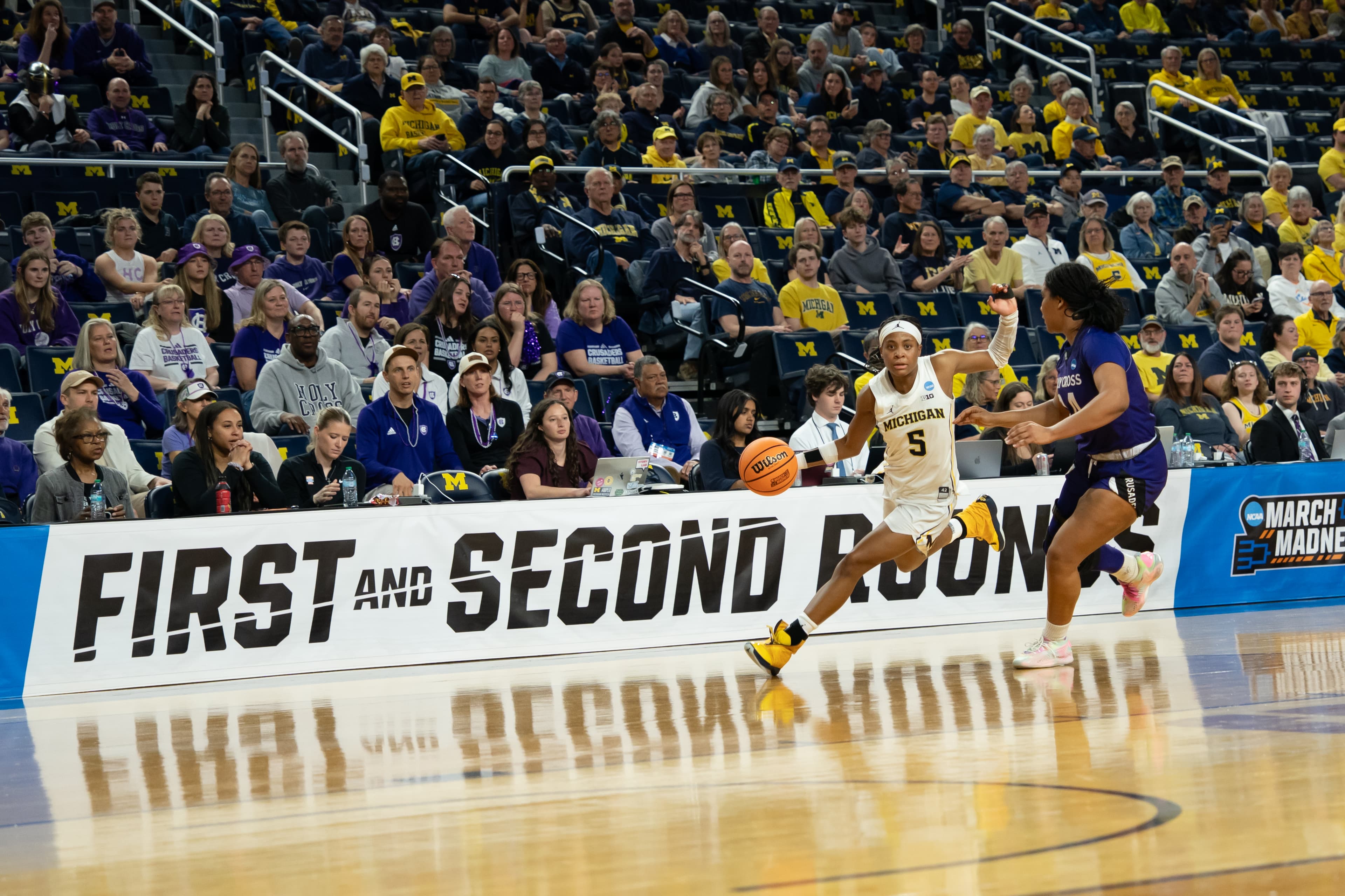 Everything Kim Barnes Arico, players said after Michigan beats Holy Cross