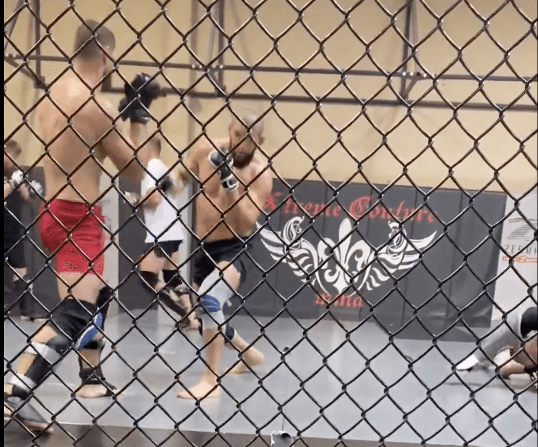 Video: Khamzat Chimaev leaks never-before-seen Sean Strickland training footage ahead of UFC 328 showdown