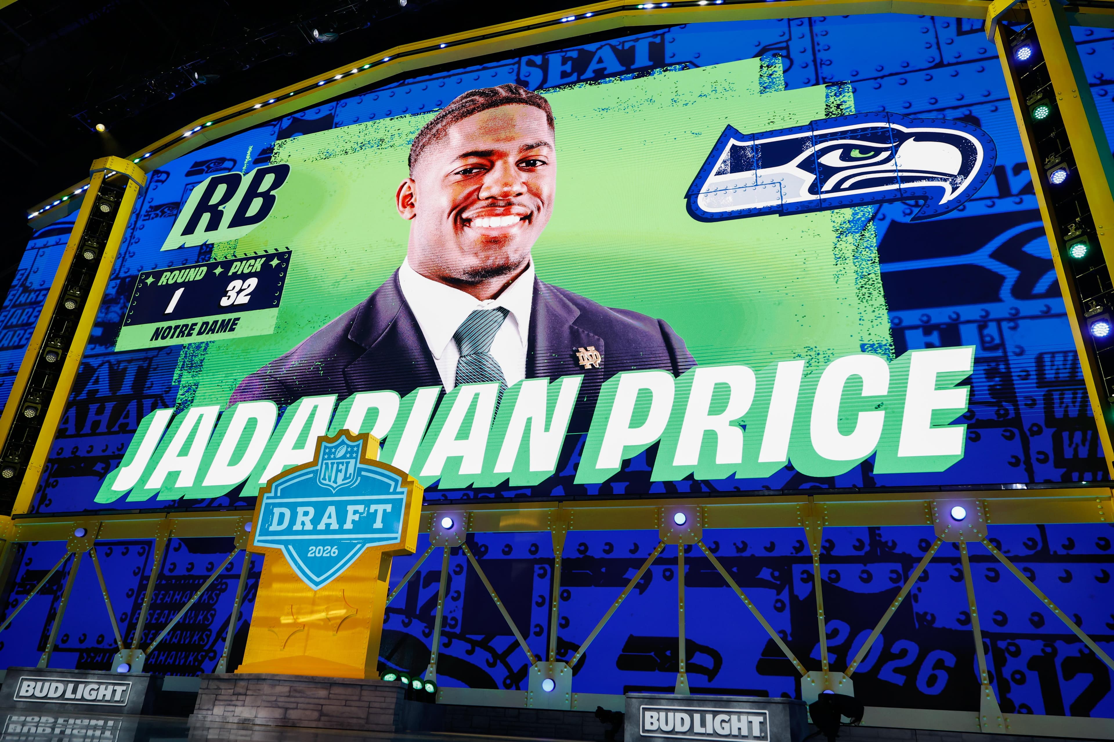 The Seahawks were concerned the 49ers would select their top choice at No. 33