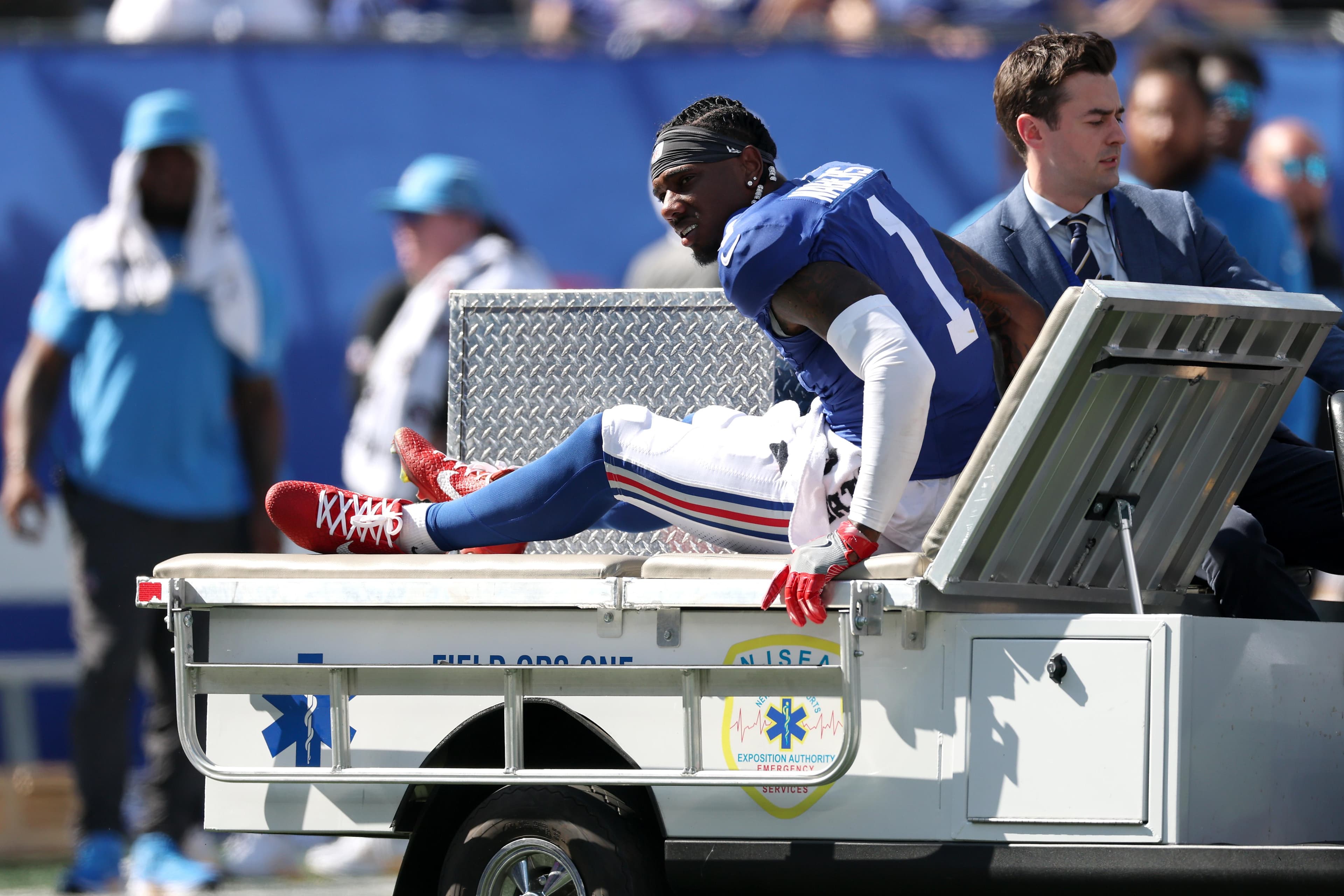 Giants WR Malik Nabers ‘in the slog’ of rehab from difficult knee injury