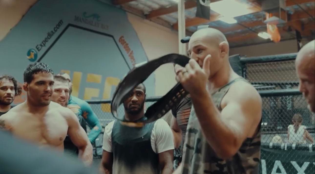 Champ is here! Sean Strickland returns to Xtreme Couture with UFC Middleweight title belt | Video