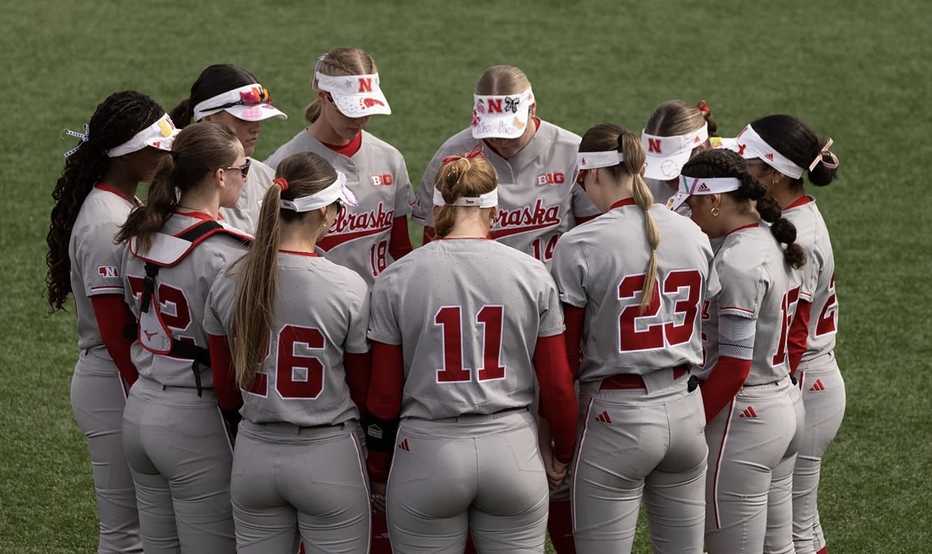HUSKERS SOFTBALL Recap – A No-Hitter Foiled & One Big Inning: #5 NEBRASKA 6 – Wisconsin 0