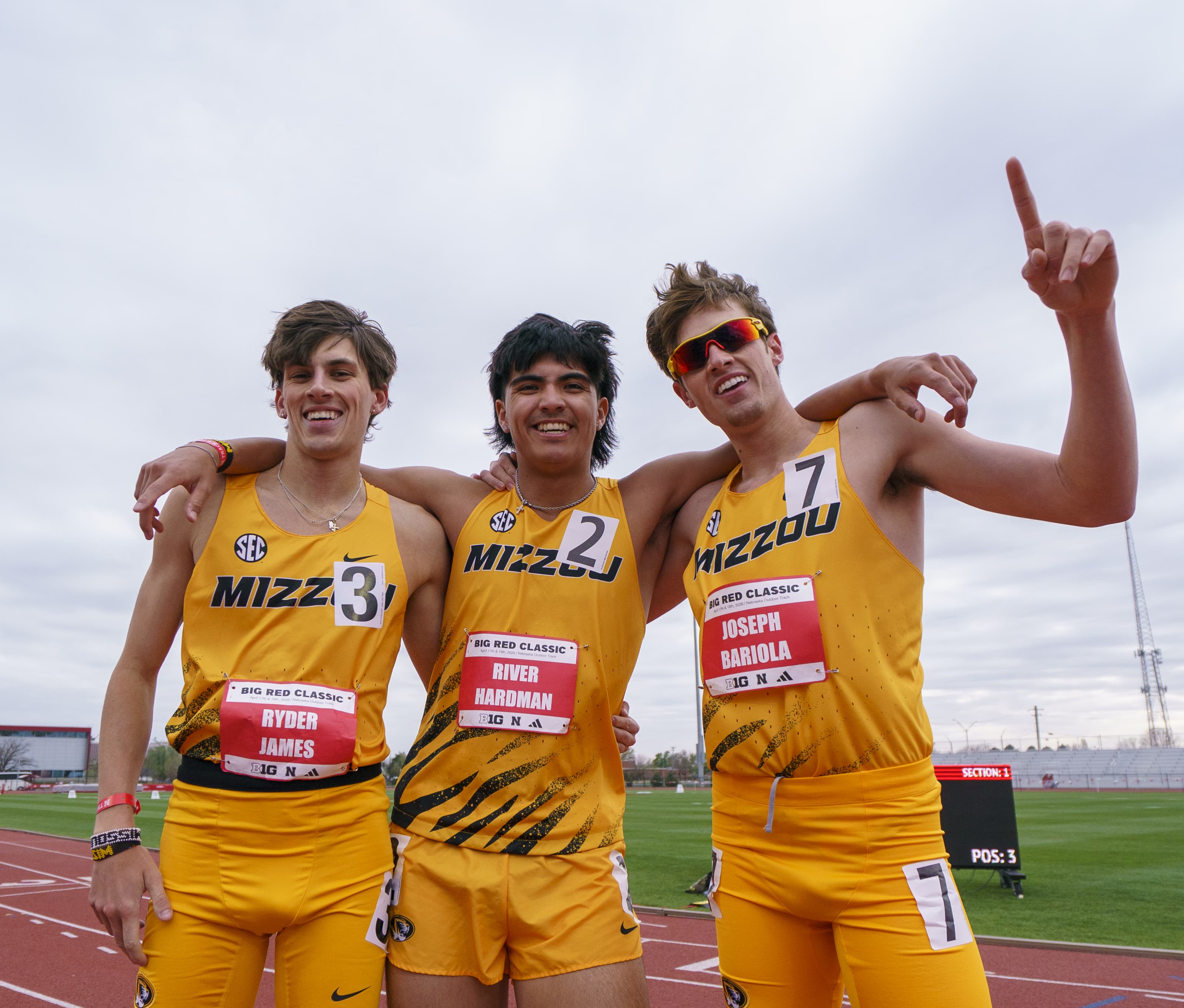 Mizzou rules the track on double meet day