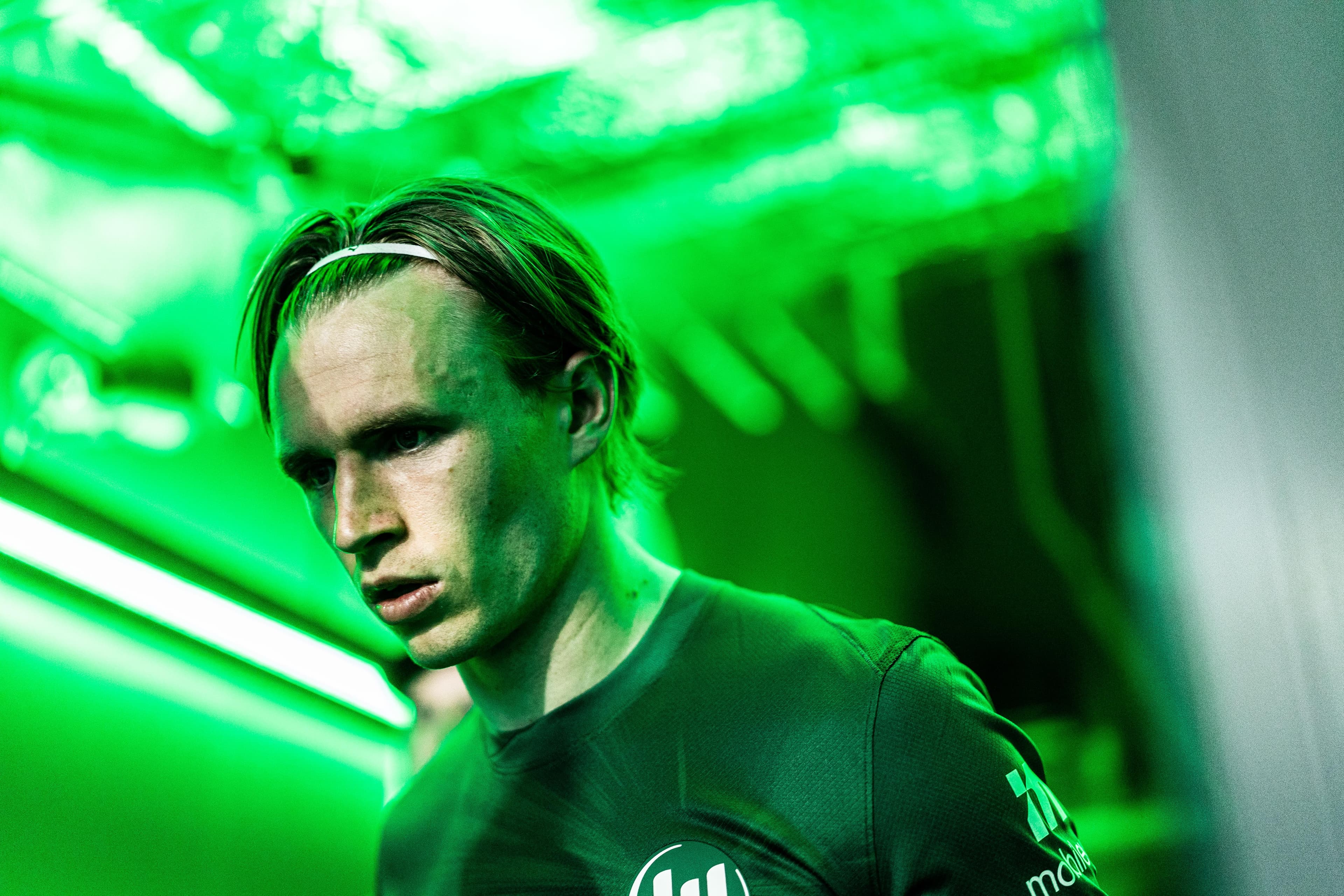Wolfsburg’s Patrick Wimmer says his team is ready for the run in despite narrow loss to Bayern Munich