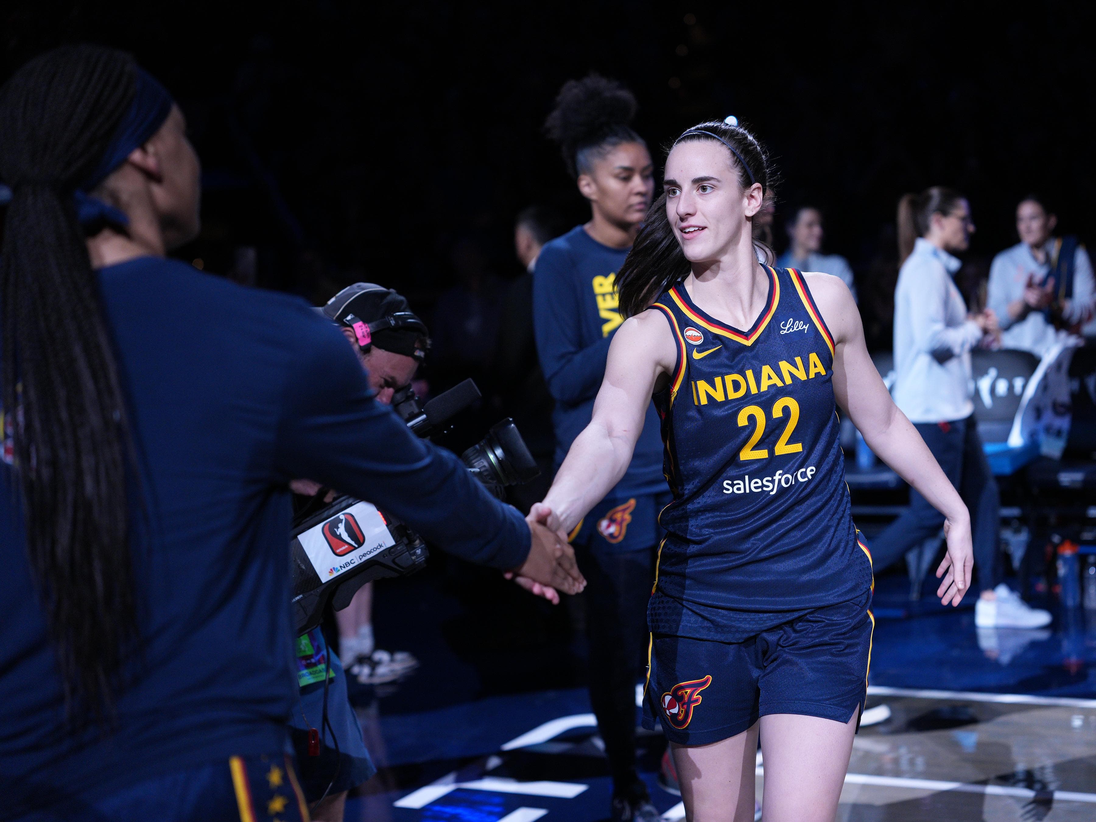 Caitlin Clark out for Fever with back injury, team not managing her workload