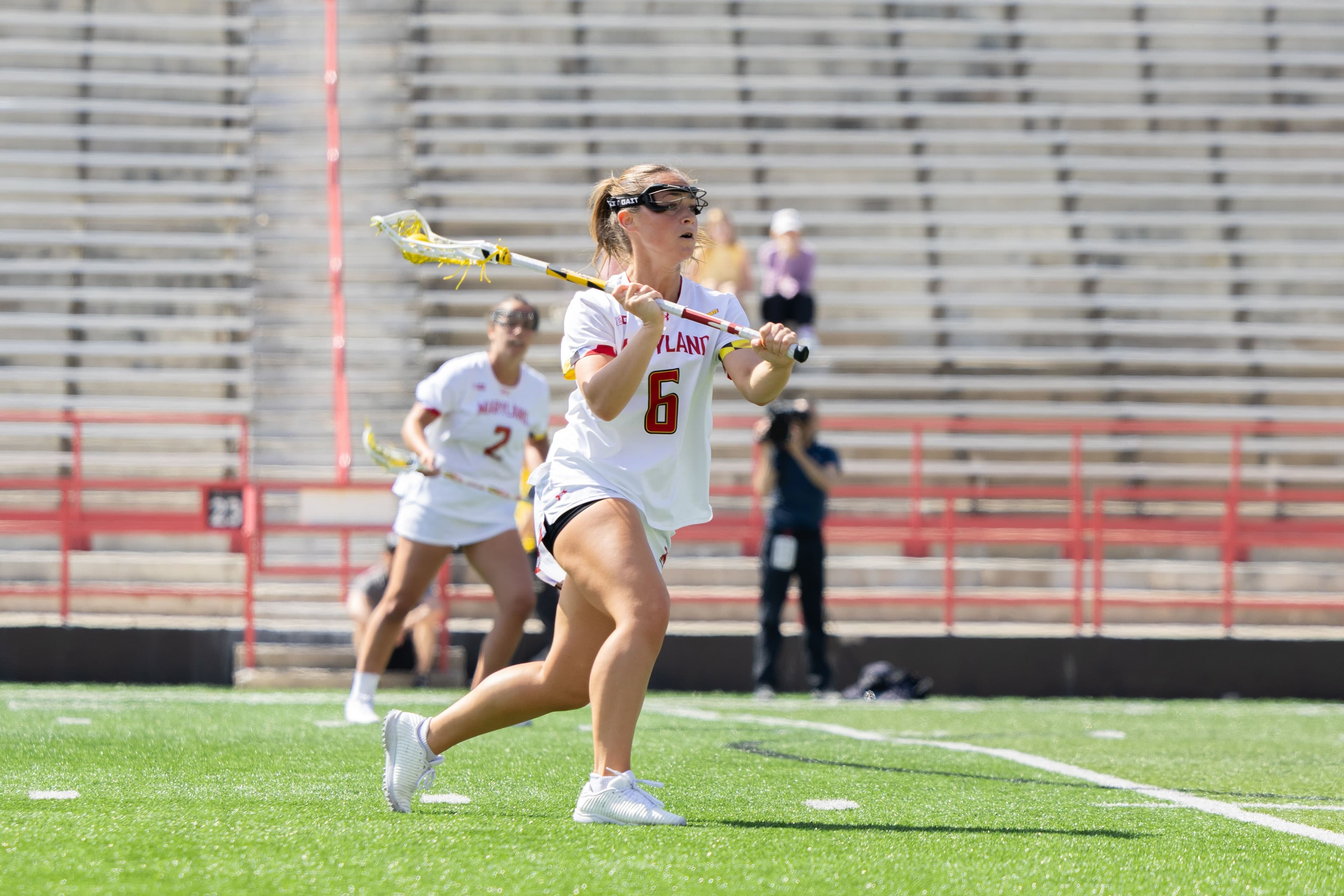 MM 3.22: No. 3 Maryland women’s lacrosse overcomes USC, 13-7, for 10-0 start