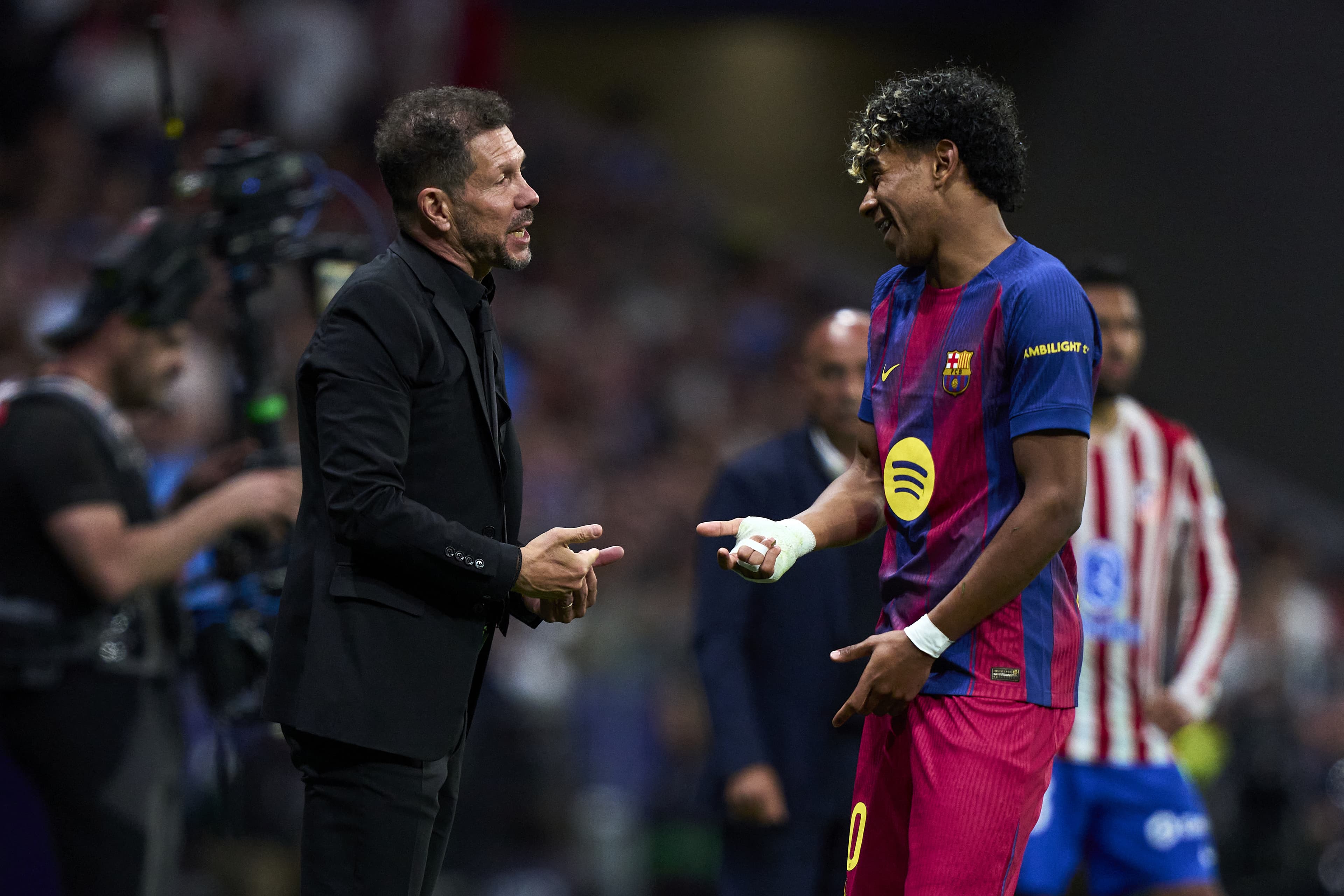 ‘Let’s see if Cholo does me a favor’ – Lamine Yamal sends message to Atletico boss ahead of Barcelona’s Champions League tie