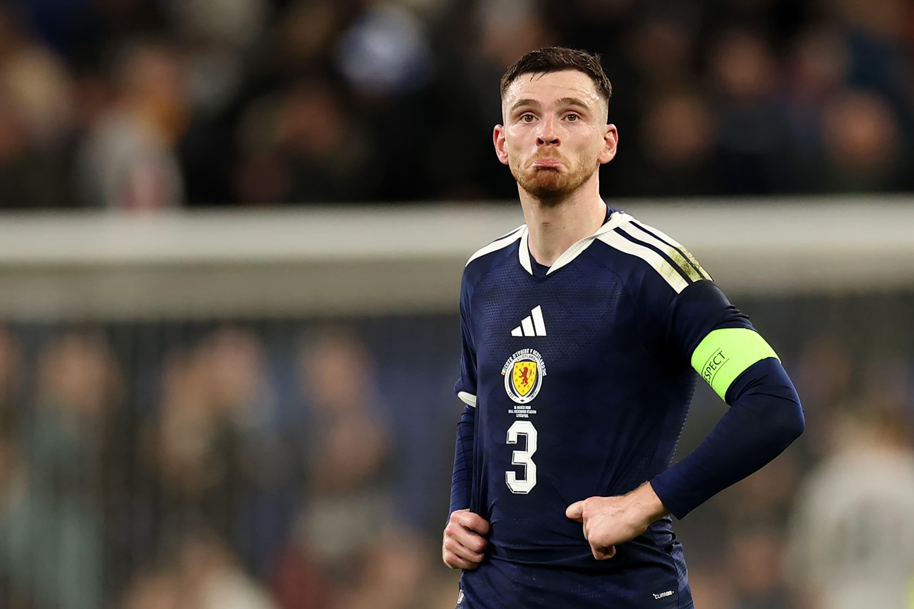 Andy Robertson Hits Second On All-Time Scotland Appearance List