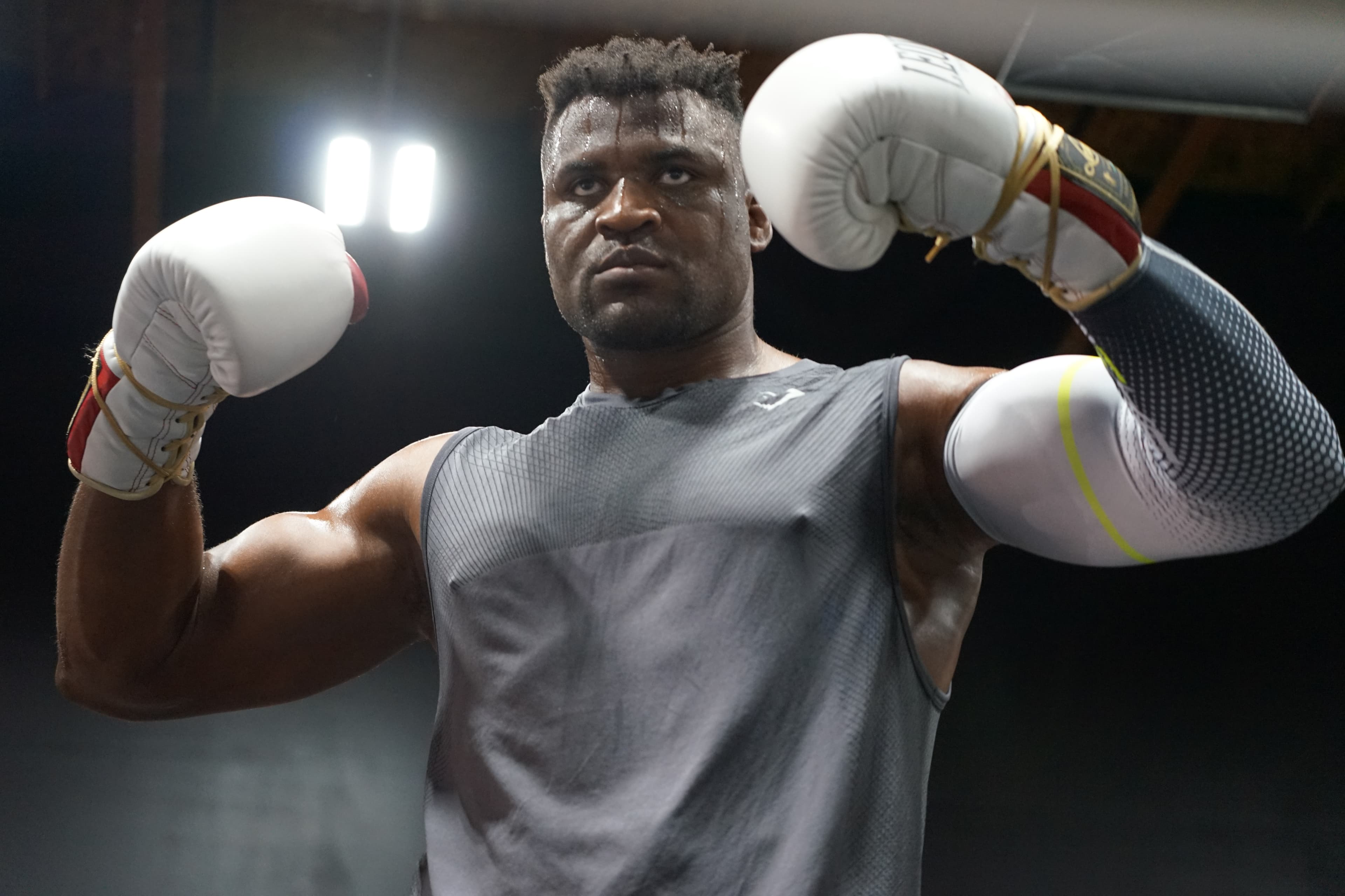 Video! Francis Ngannou shows off terrifying body shots ahead of massive MMA return