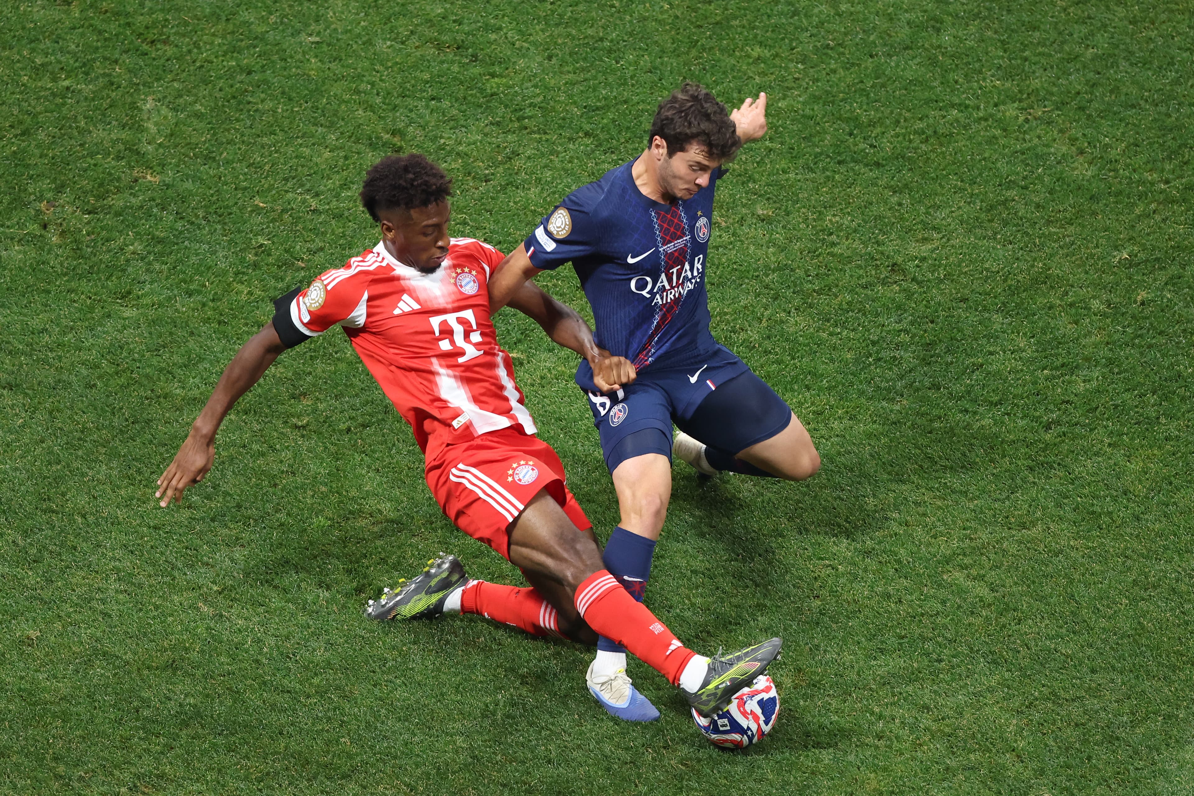 Kingsley Coman backing Bayern Munich over PSG in Champions League