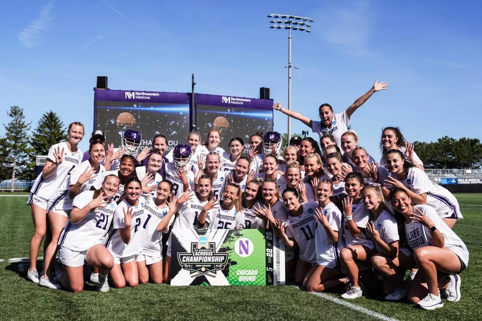 Gamethread/How to watch Northwestern vs. Johns Hopkins in the NCAA Semifinals