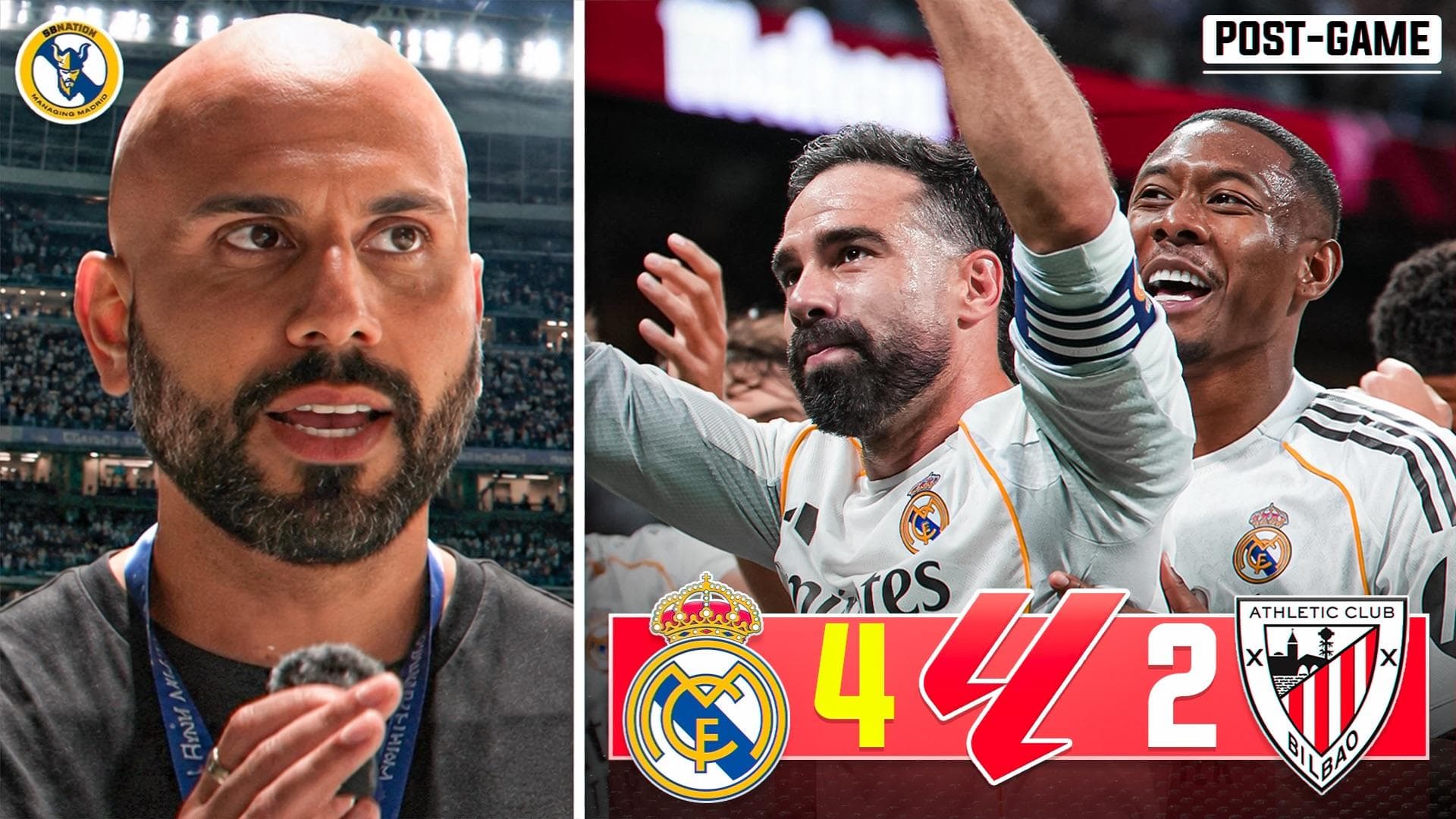 Managing Madrid Podcast: Real Madrid 4 – 2 Athletic Club, Post-game Reaction, La Liga 2025 – 2026