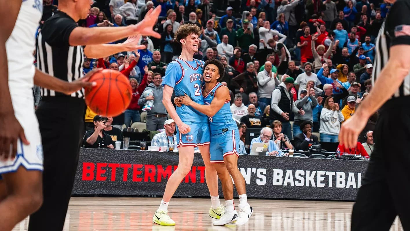 Champs Celebrate As Dayton Rips Through Saints 2-0!
