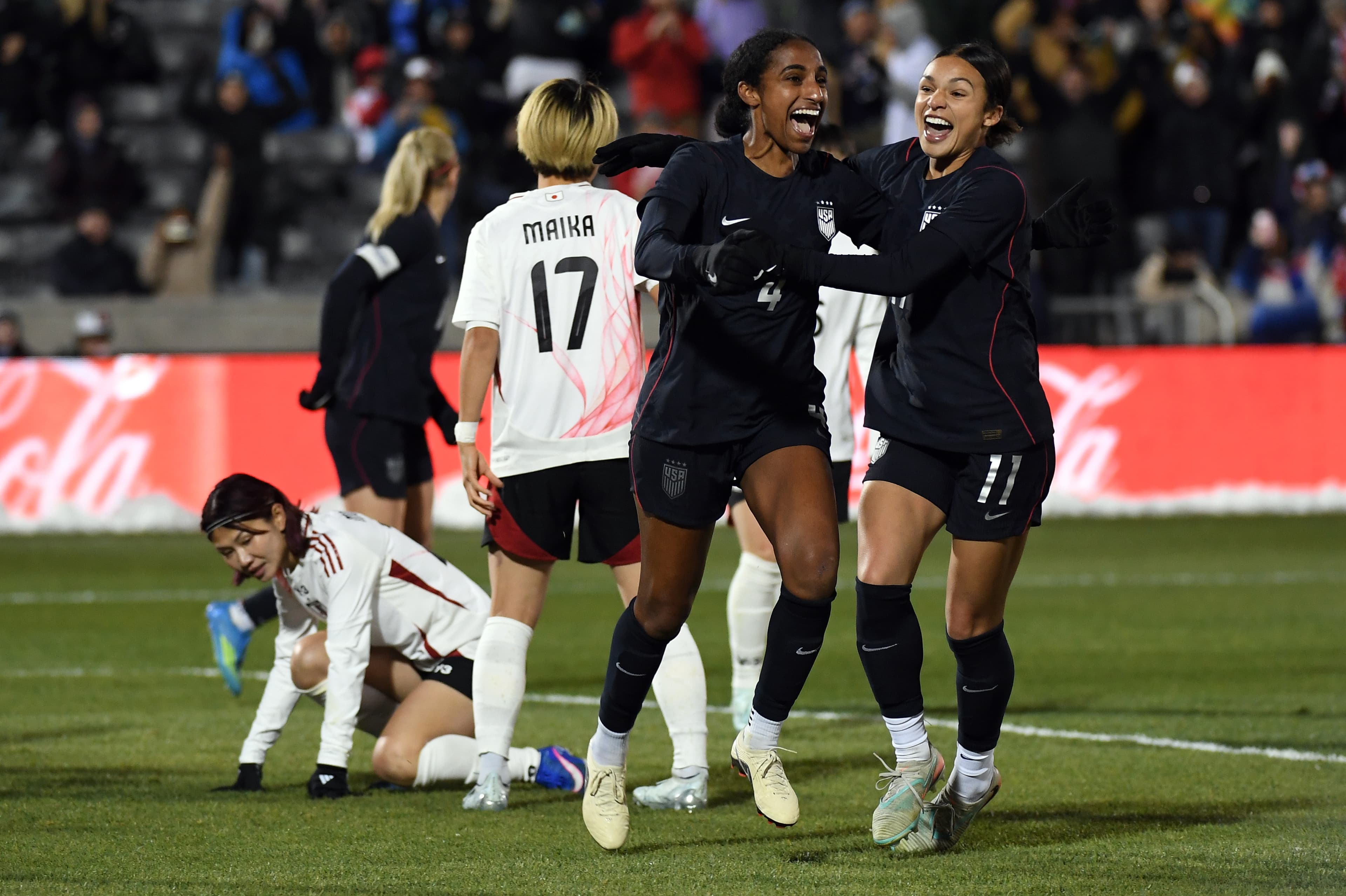USWNT close out Japan series with statement win in Colorado