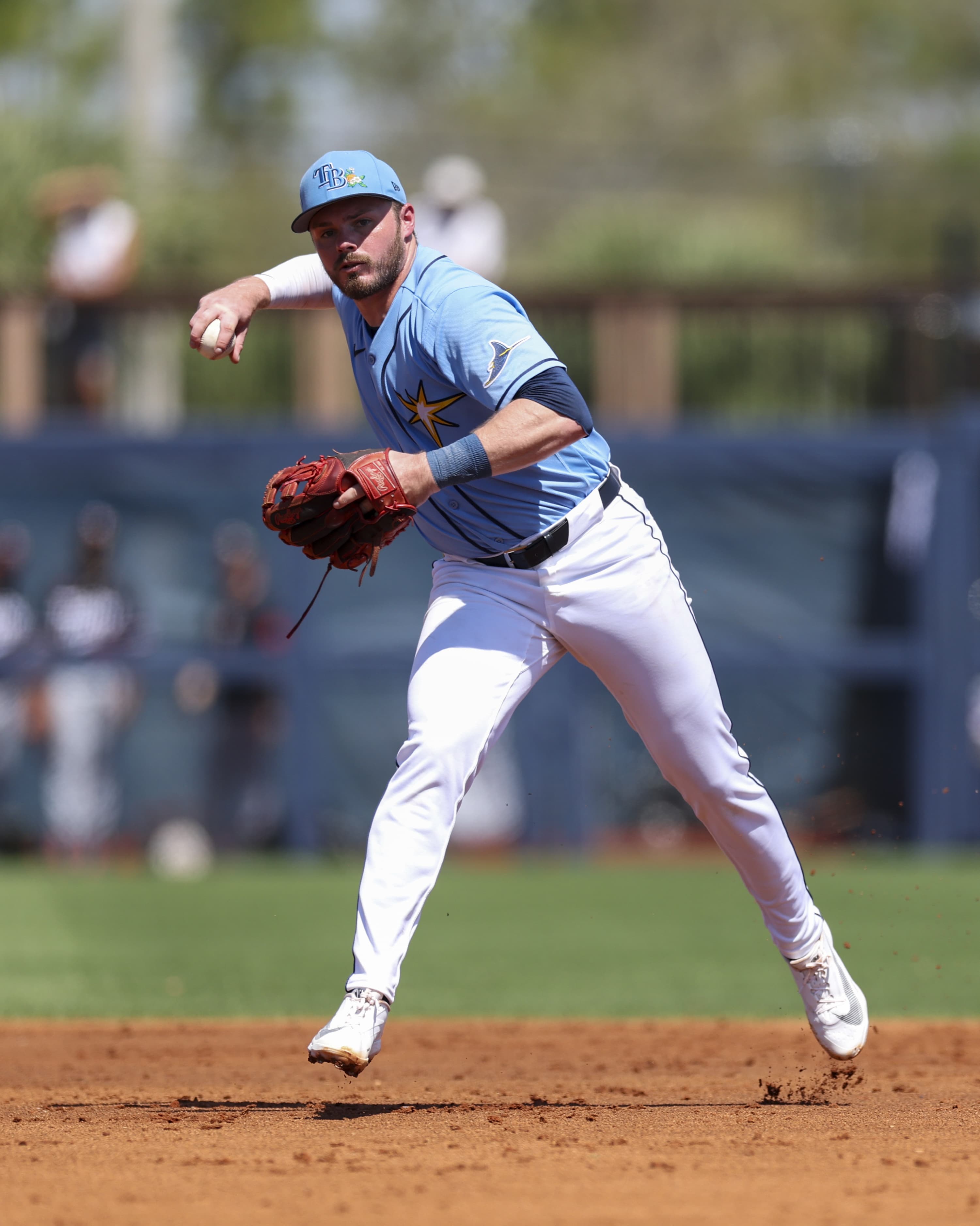 2B Gavin Lux to IL, UTIL Richie Palacios makes Opening Day roster