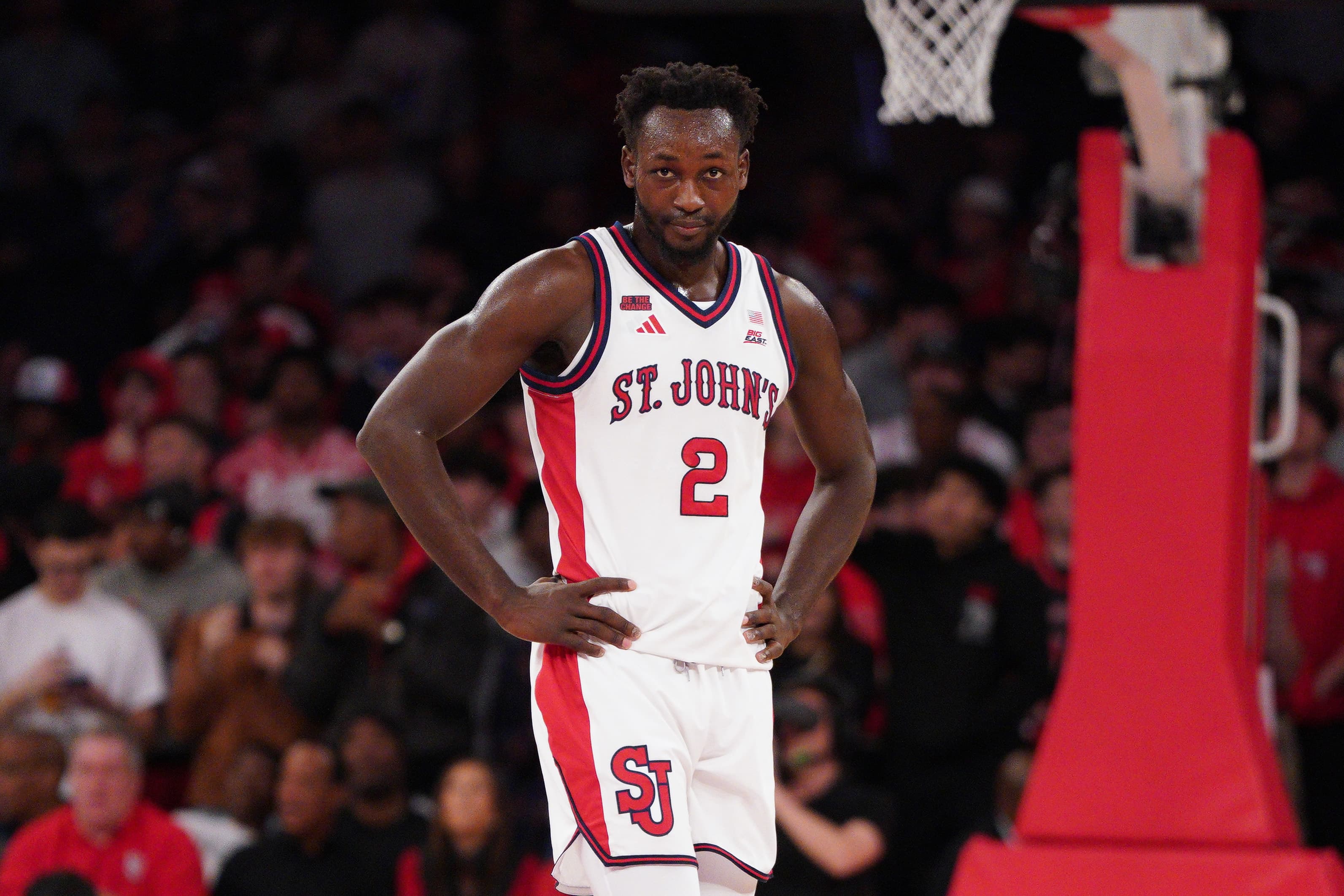Sadiku Ibine Ayo enters transfer portal after three years with St. John’s basketball program