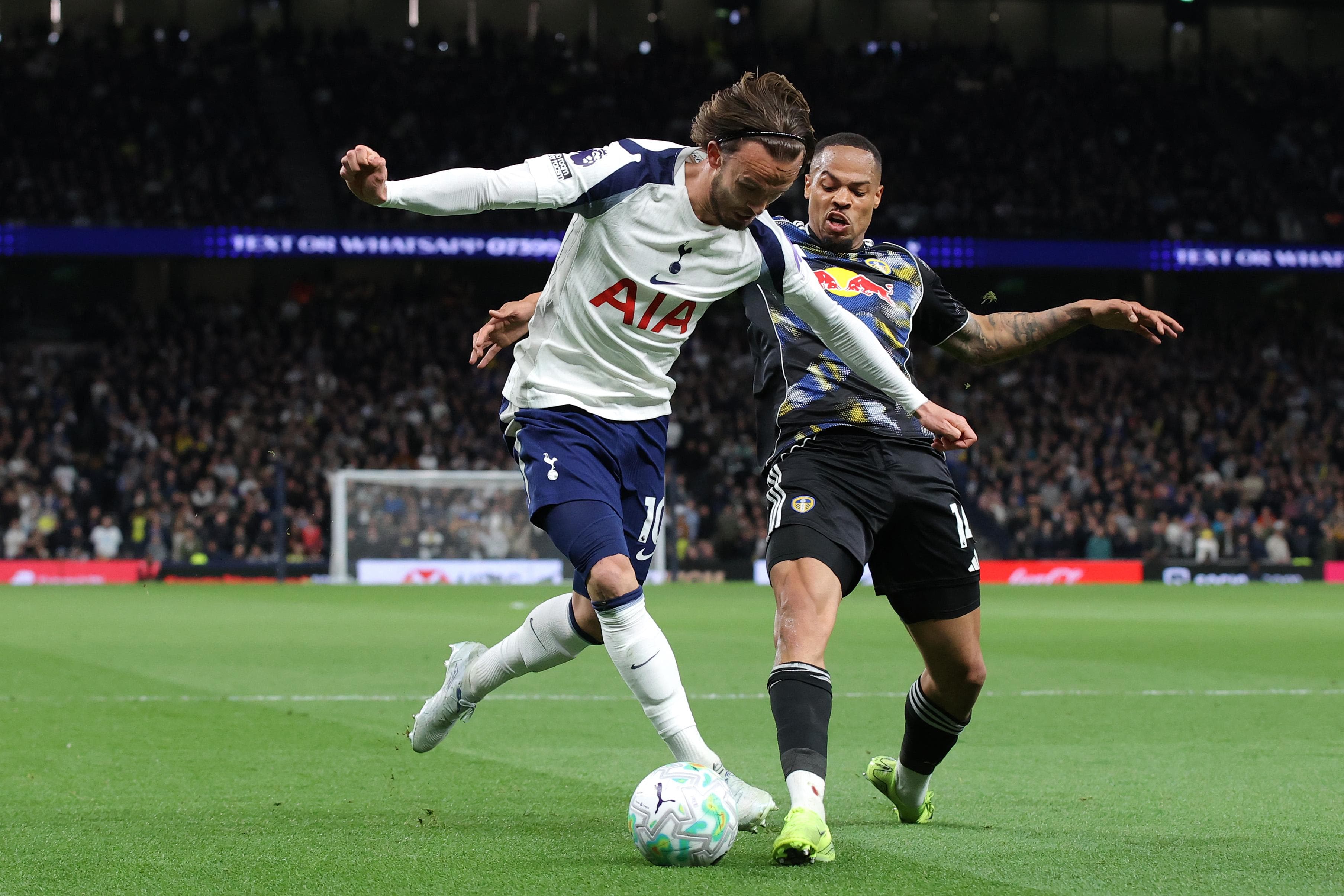 James Maddison says Felix Nmecha never touched the ball in controversial penalty decision vs. Leeds
