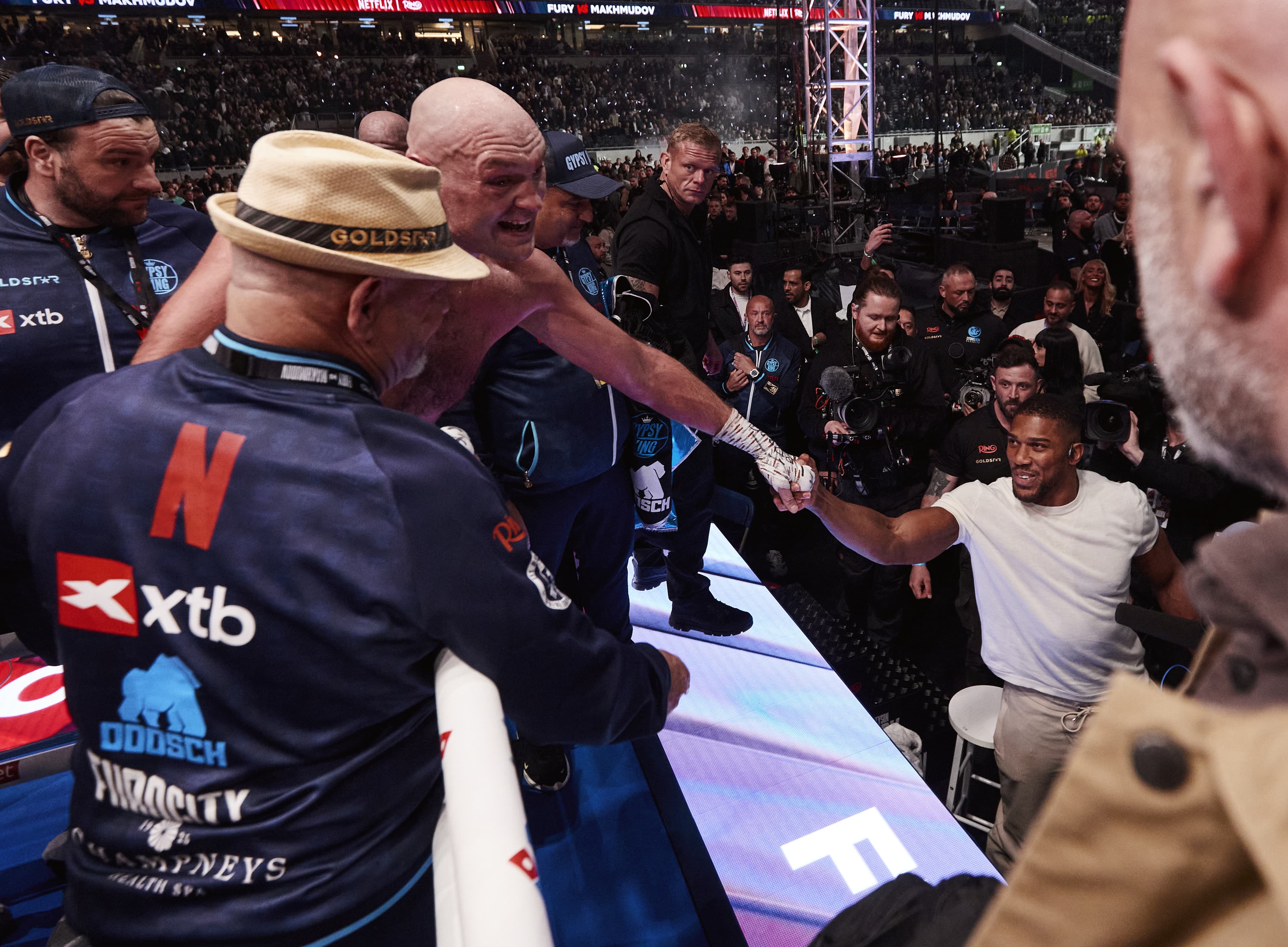 ‘Signed, sealed and delivered’: Anthony Joshua vs Tyson Fury penned for 2026