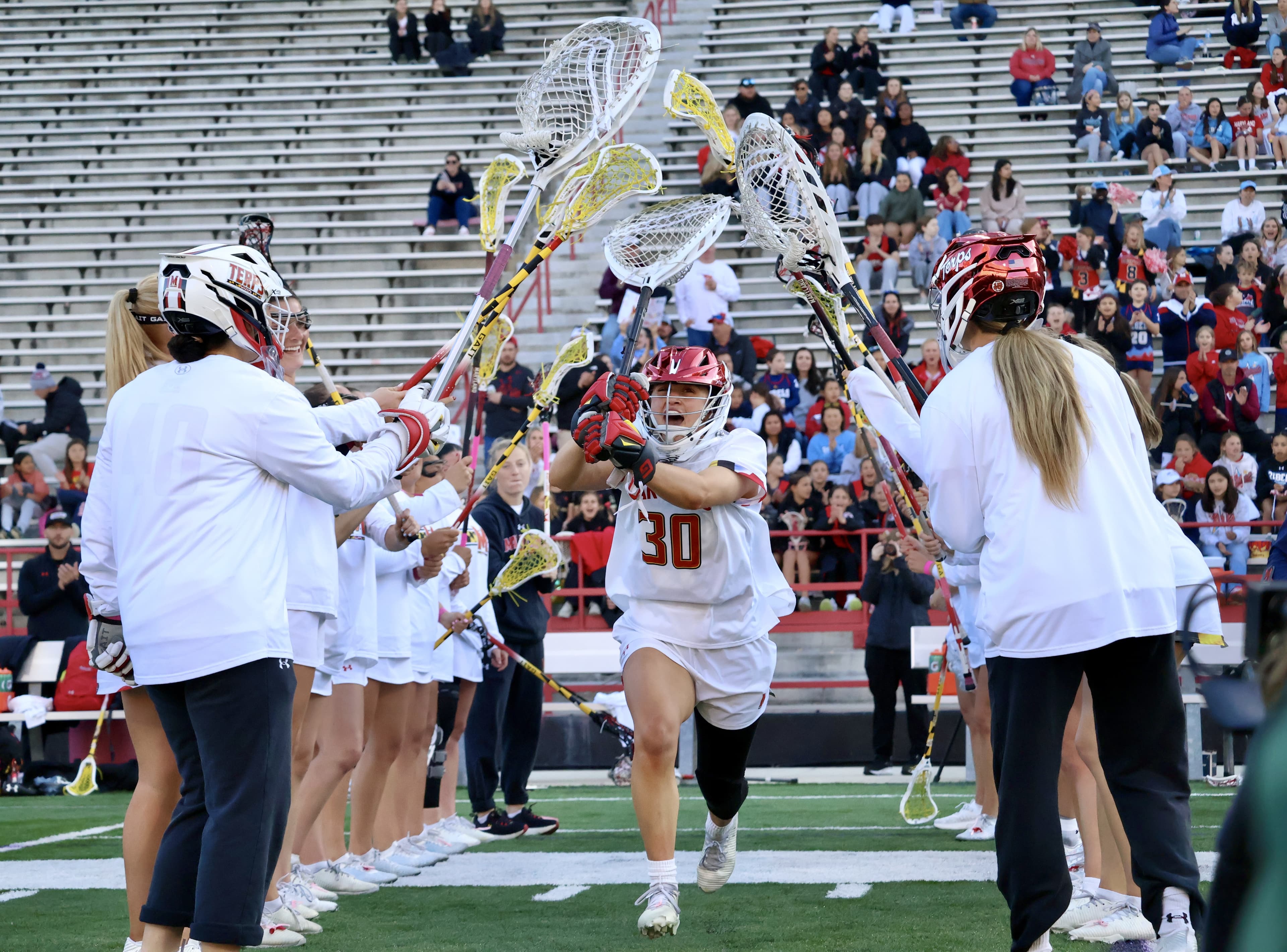 No. 2-seed Maryland women’s lacrosse ekes out 10-9 win over No. 7-seed Ohio State in Big Ten Tournament quarterfinals