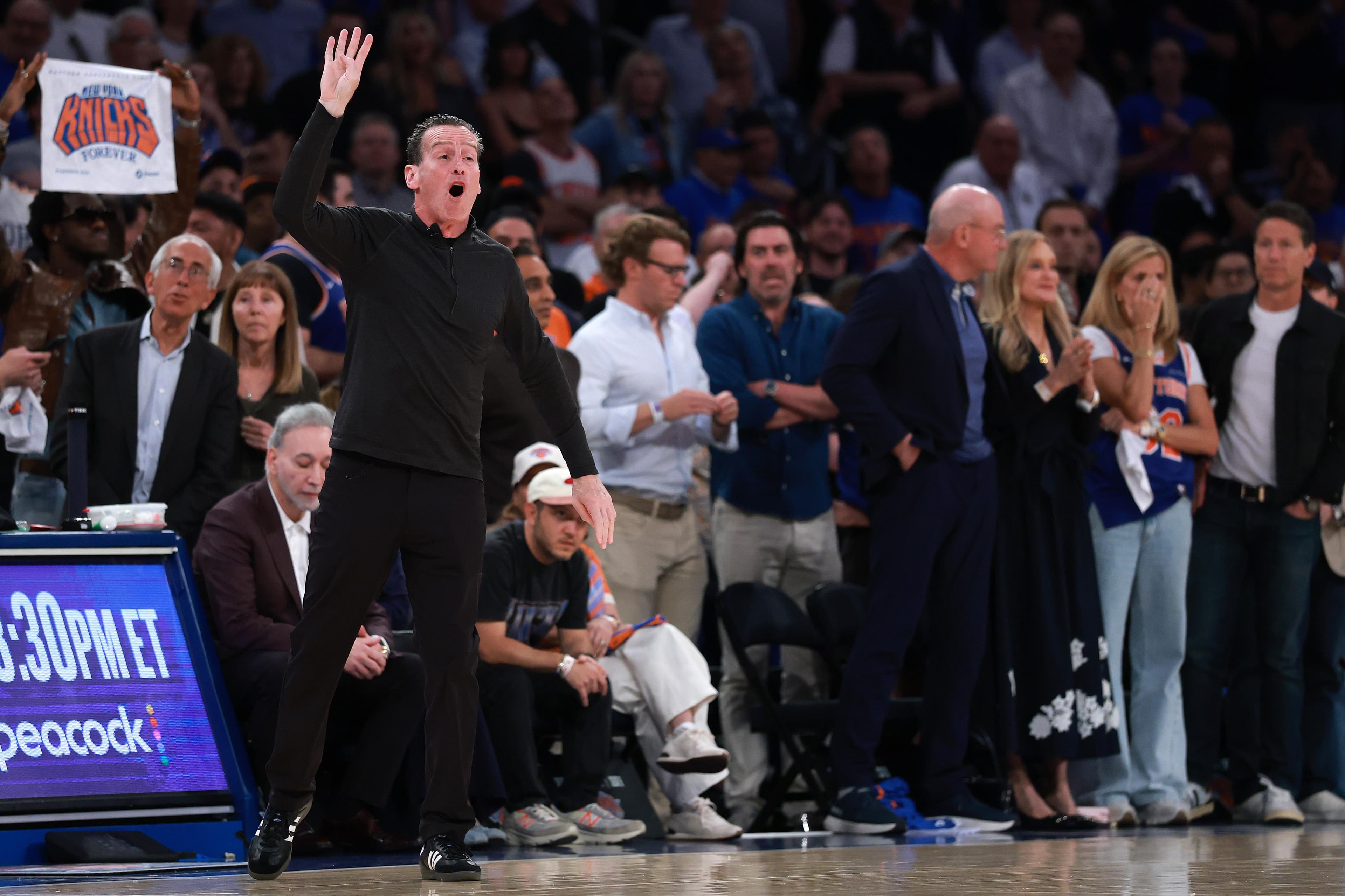 Kenny Atkinson defends James Harden and fourth-quarter defense during Cavs Game 1 collapse to Knicks