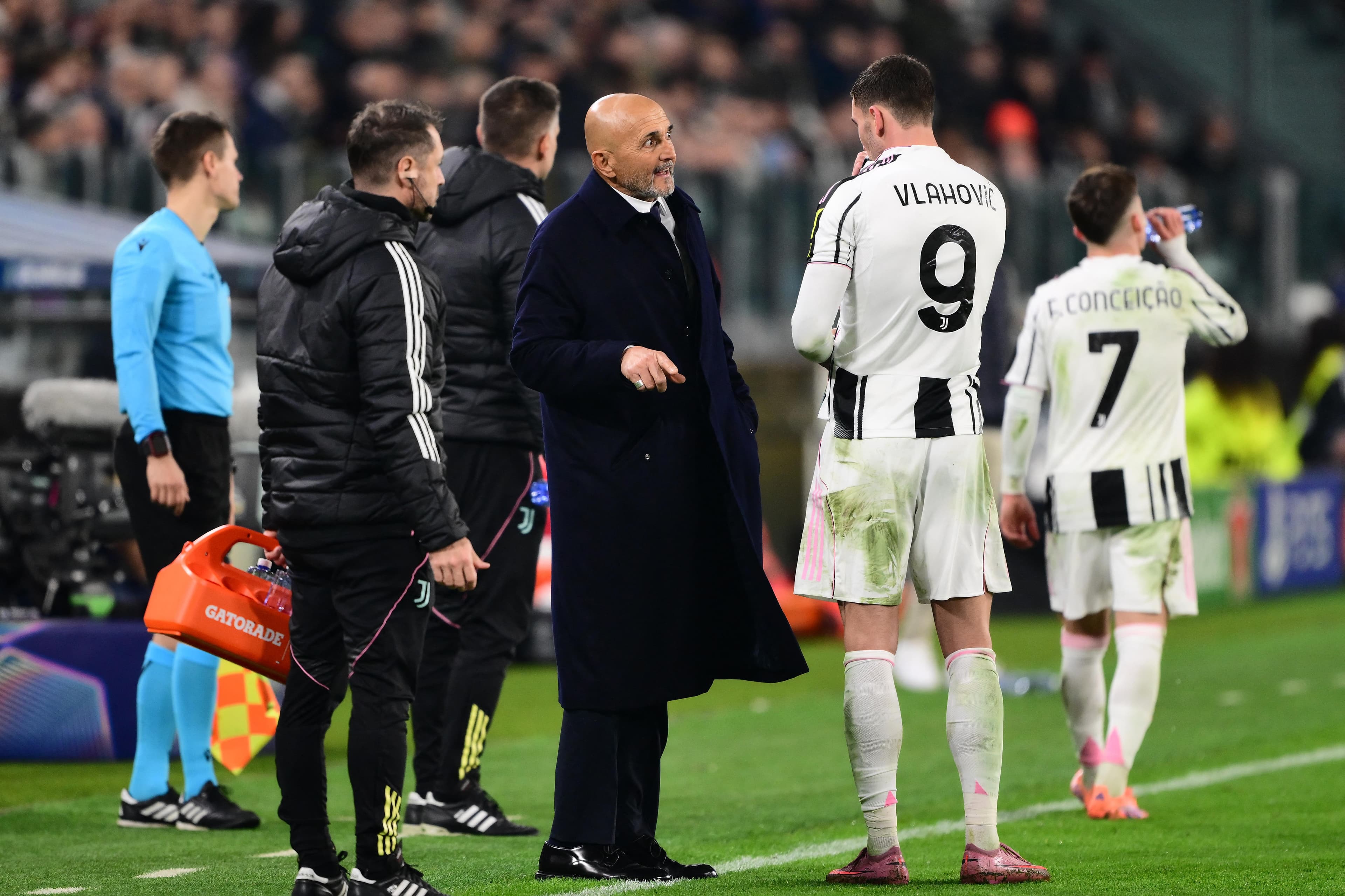 Luciano Spalletti is not hiding his thoughts about Dusan Vlahovic (or a striker of his ilk)