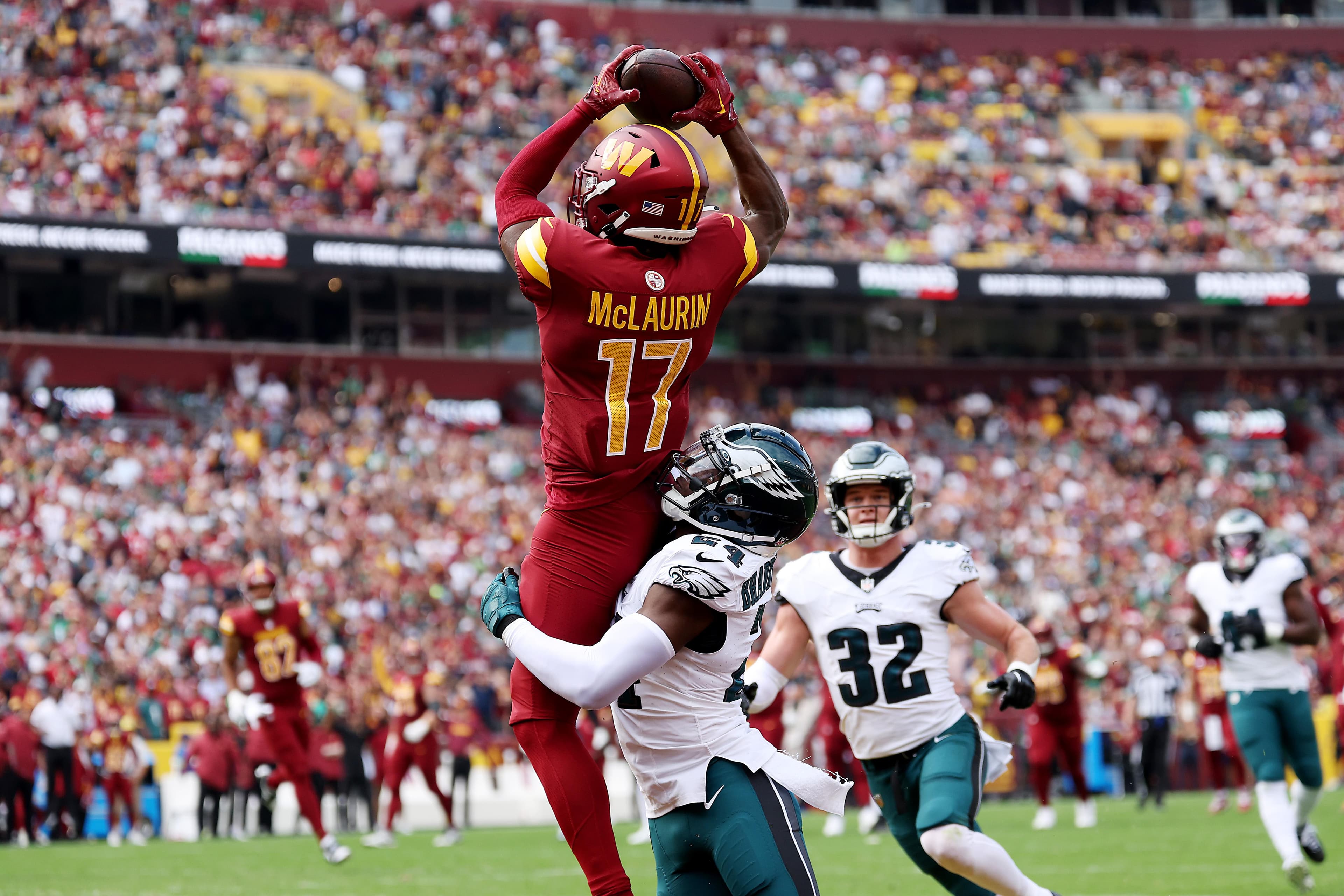 Commanders open season as road underdogs against the Eagles