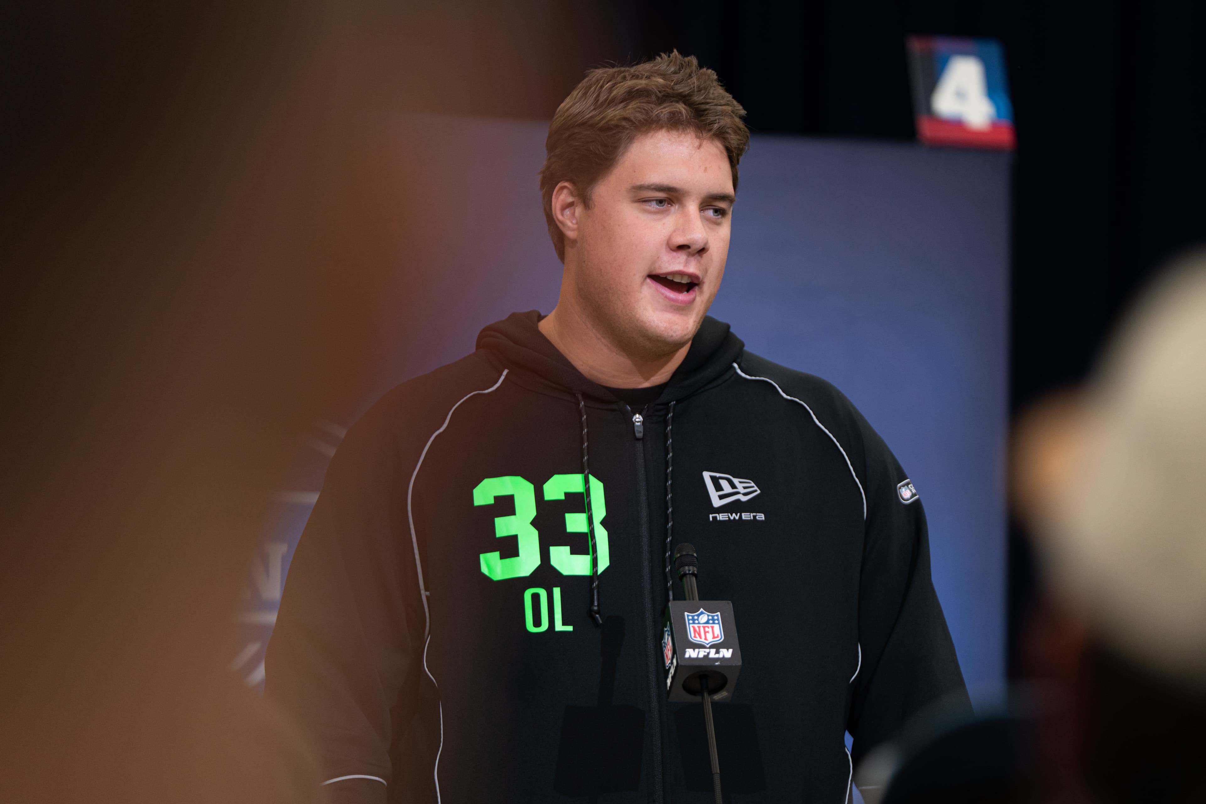 Caleb Lomu explains viral NFL Draft dance video