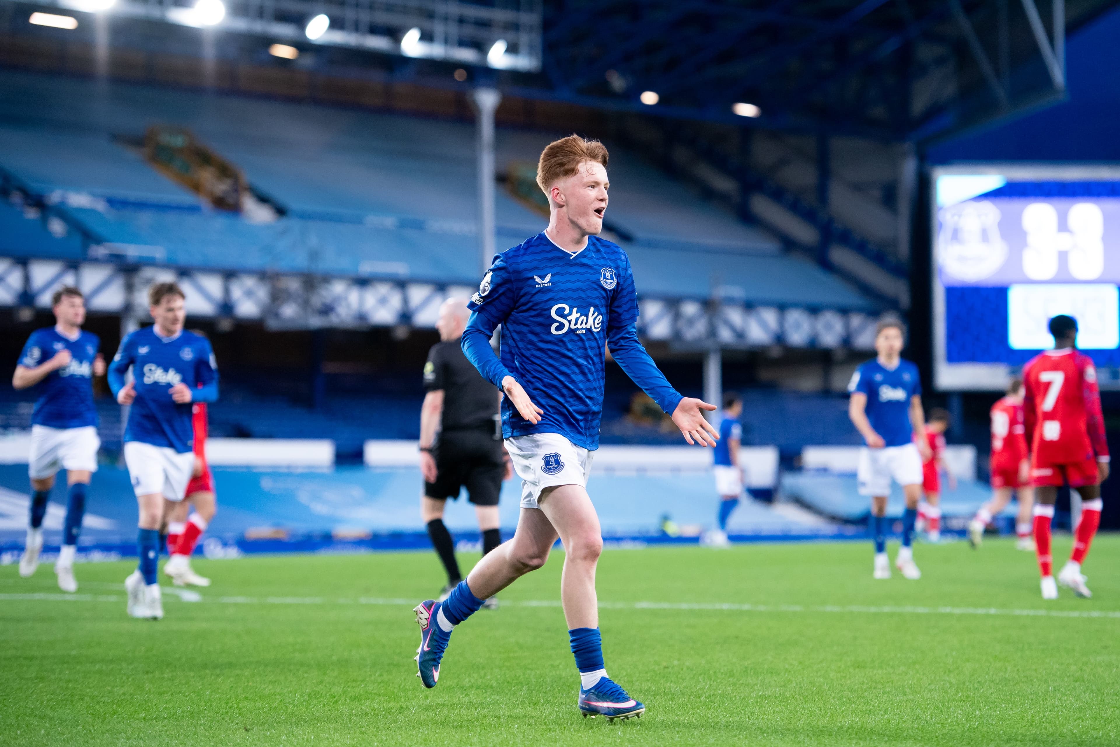 Everton Under 21s put eight past Ipswich in goalscoring masterclass