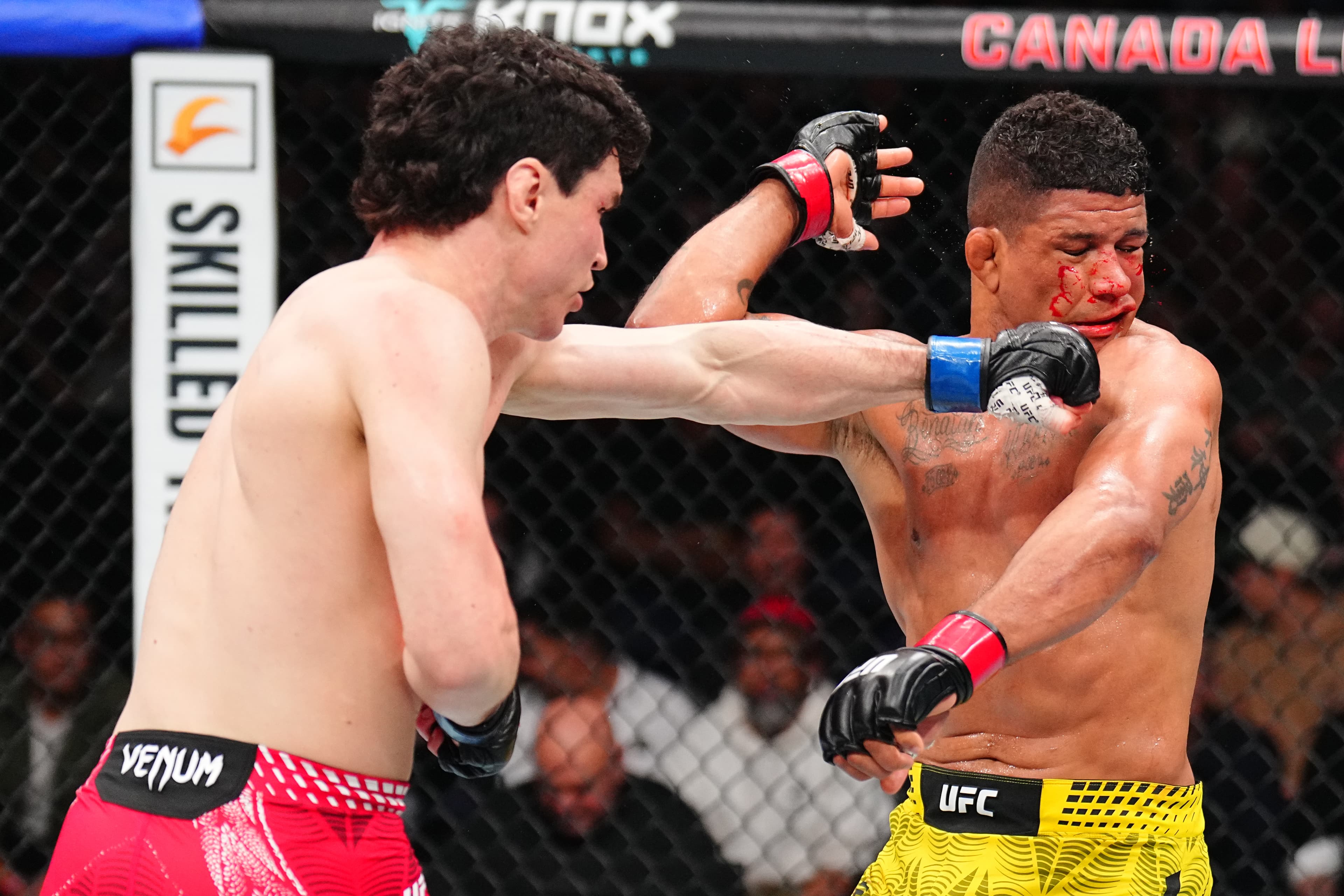 Gilbert Burns retires after suffering knockout loss to Mike Malott in UFC Winnipeg main event