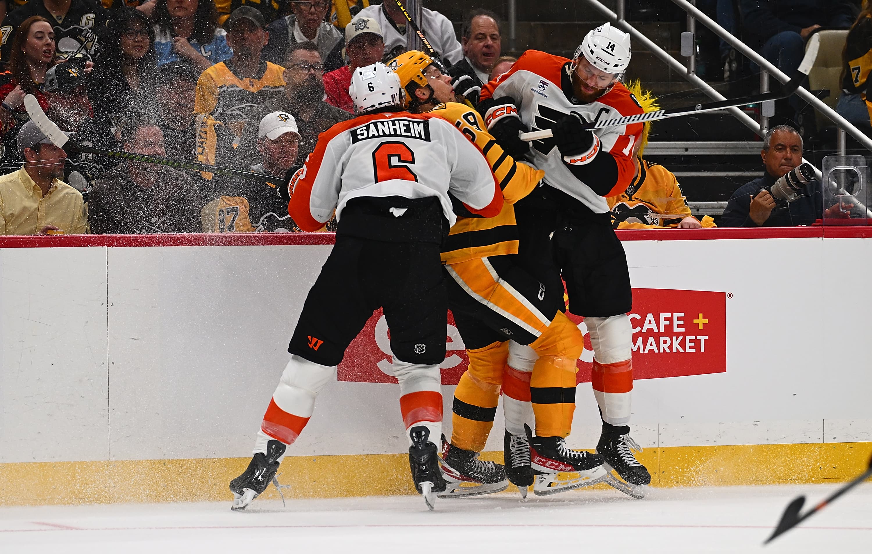 Penguins make some line changes at morning skate ahead of Game 3