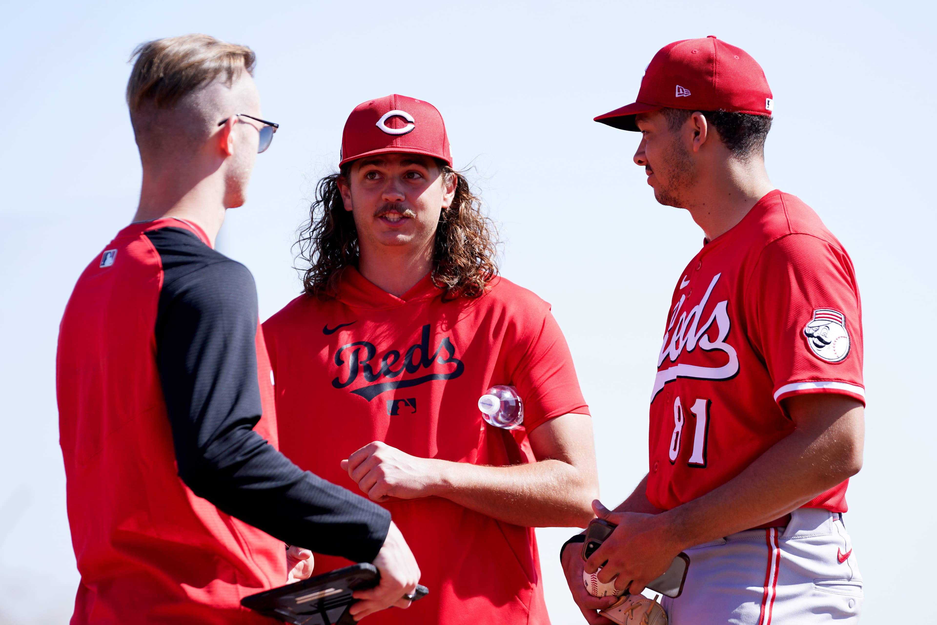 Cincinnati Reds' Rhett Lowder Faces Off Against Texas Rangers in Goodyear