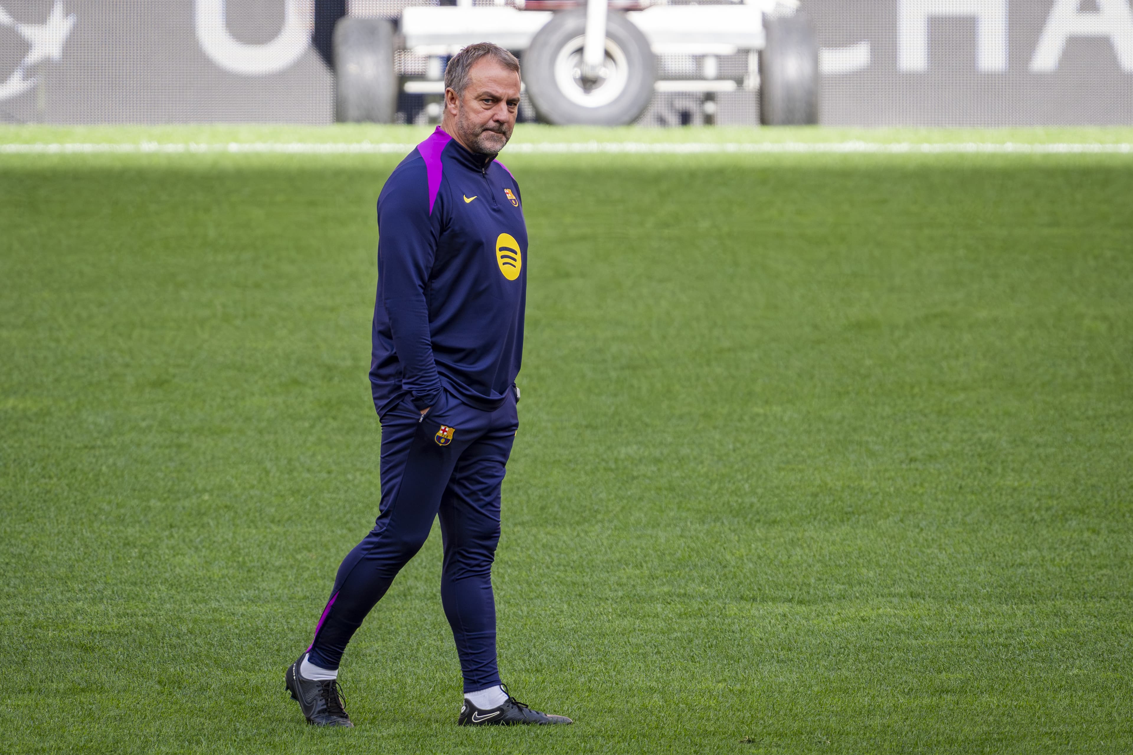 Hansi Flick unhappy with Atletico pitch ahead of Barcelona’s crucial Champions League tie