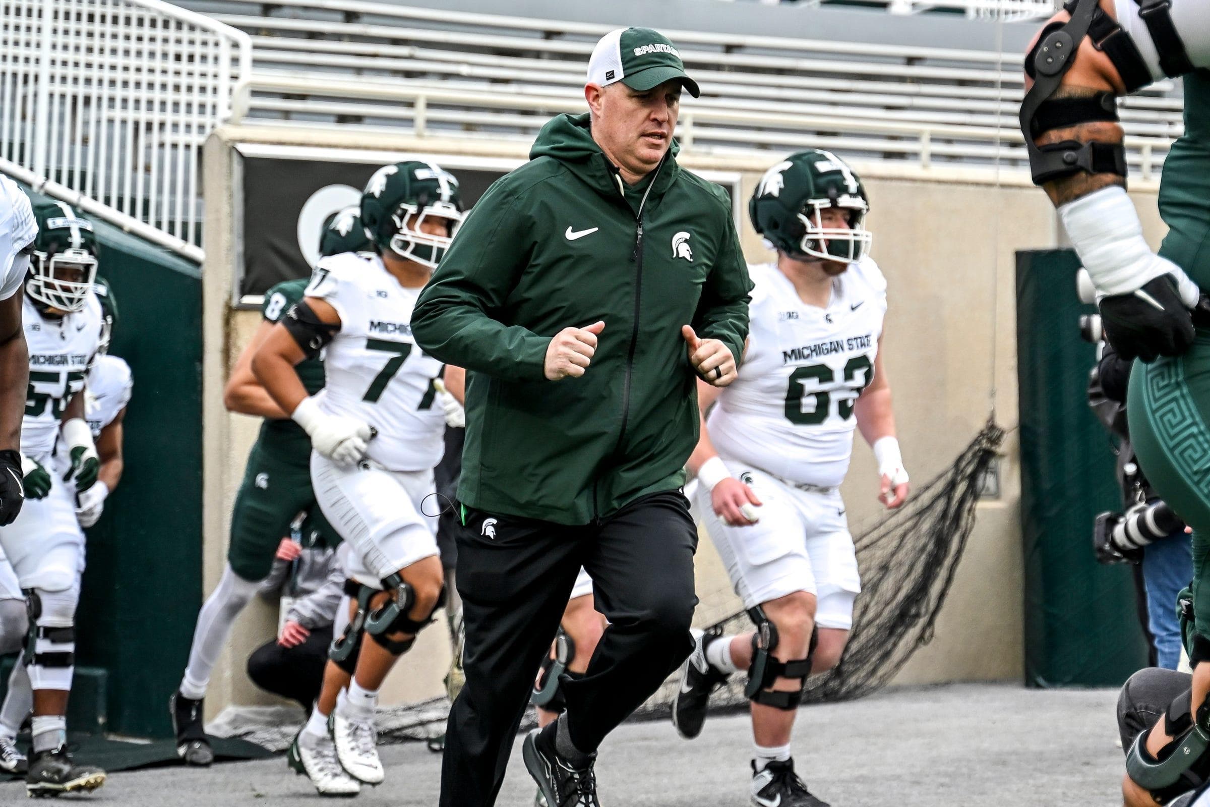 Michigan State Spartan fans answer survey questions