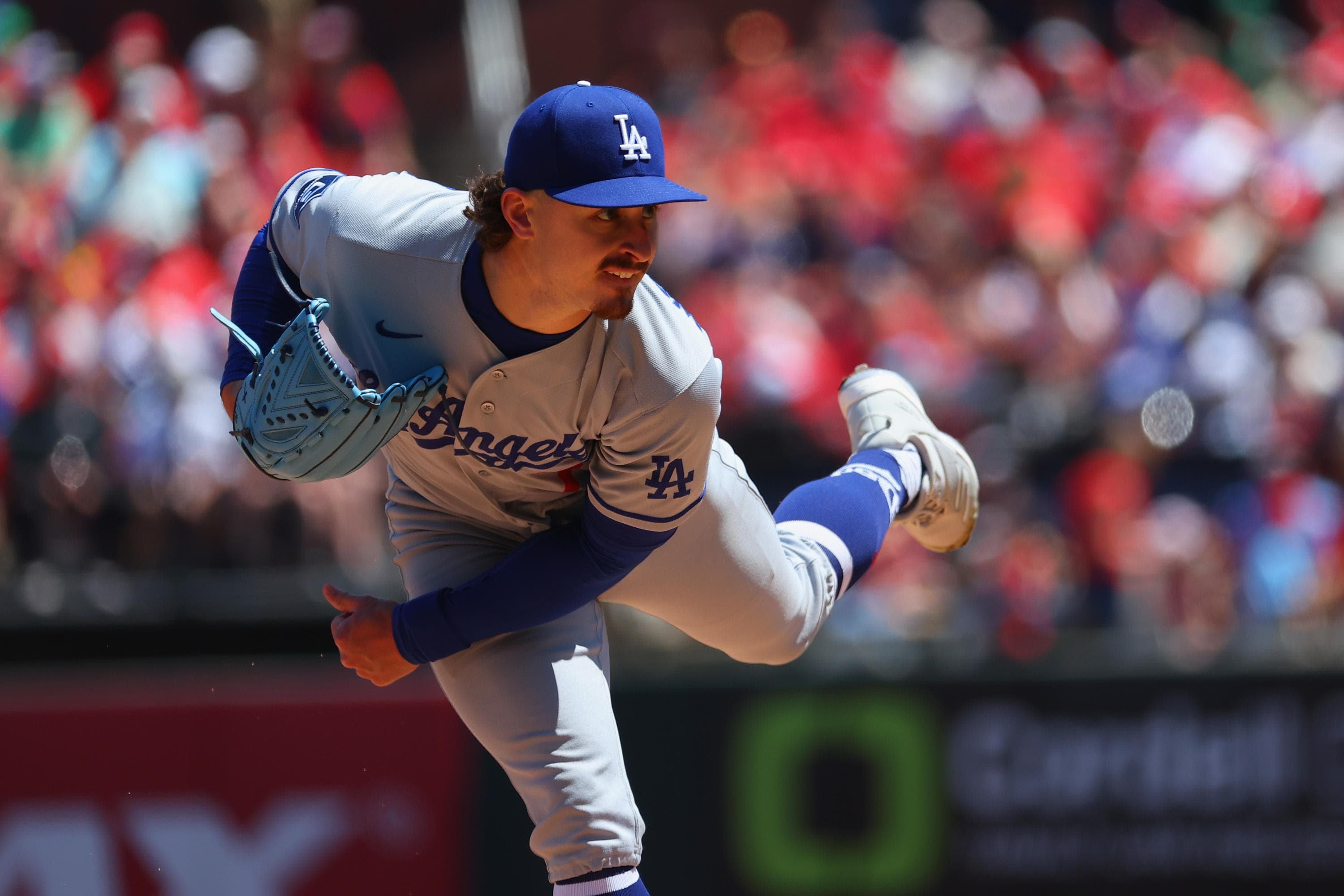More zeroes for Justin Wrobleski, Dodgers snap losing streak