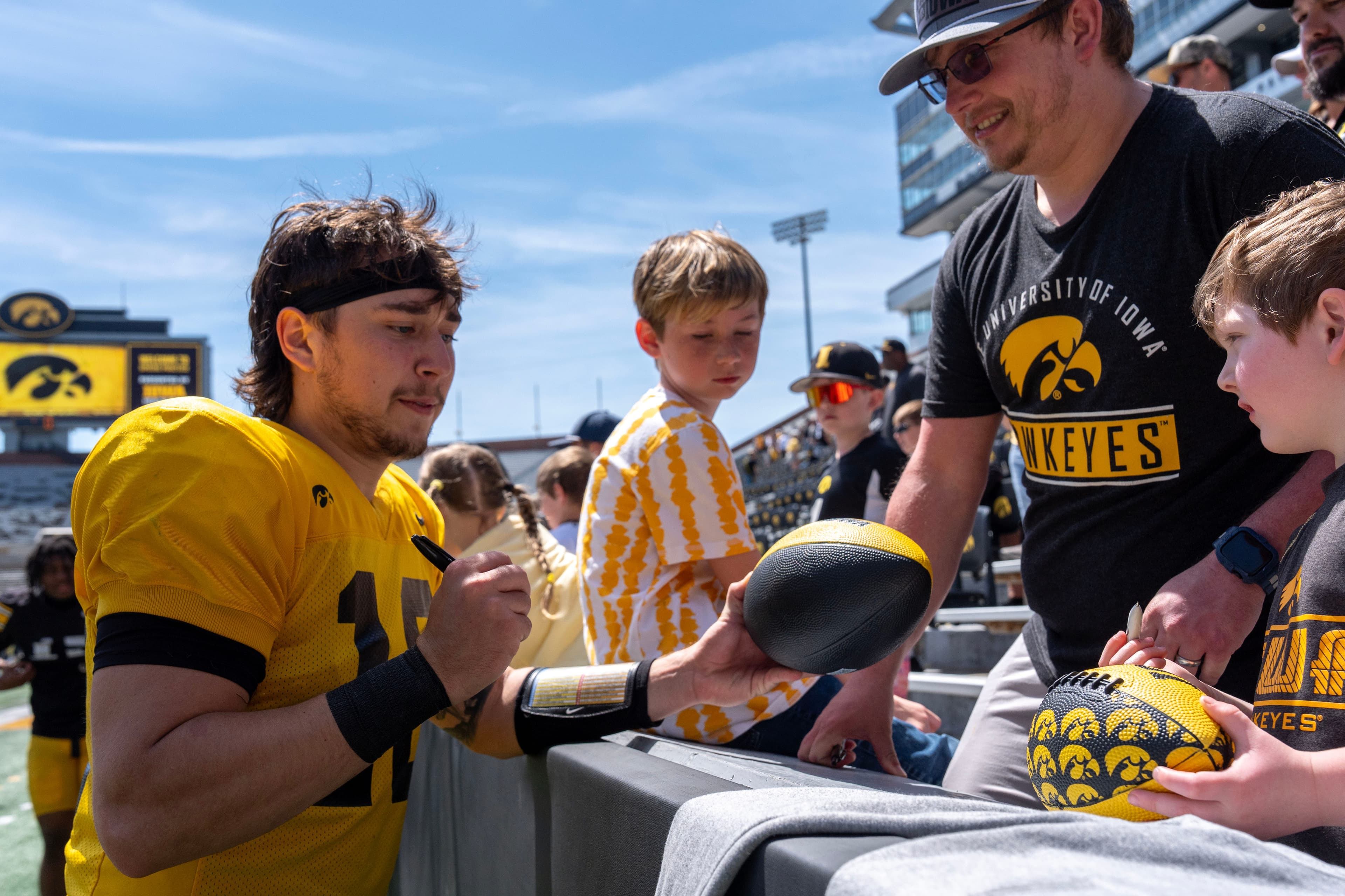 Spring’s Over, the QB Battle Isn’t: Takeaways From Iowa’s Open Practice at Kinnick