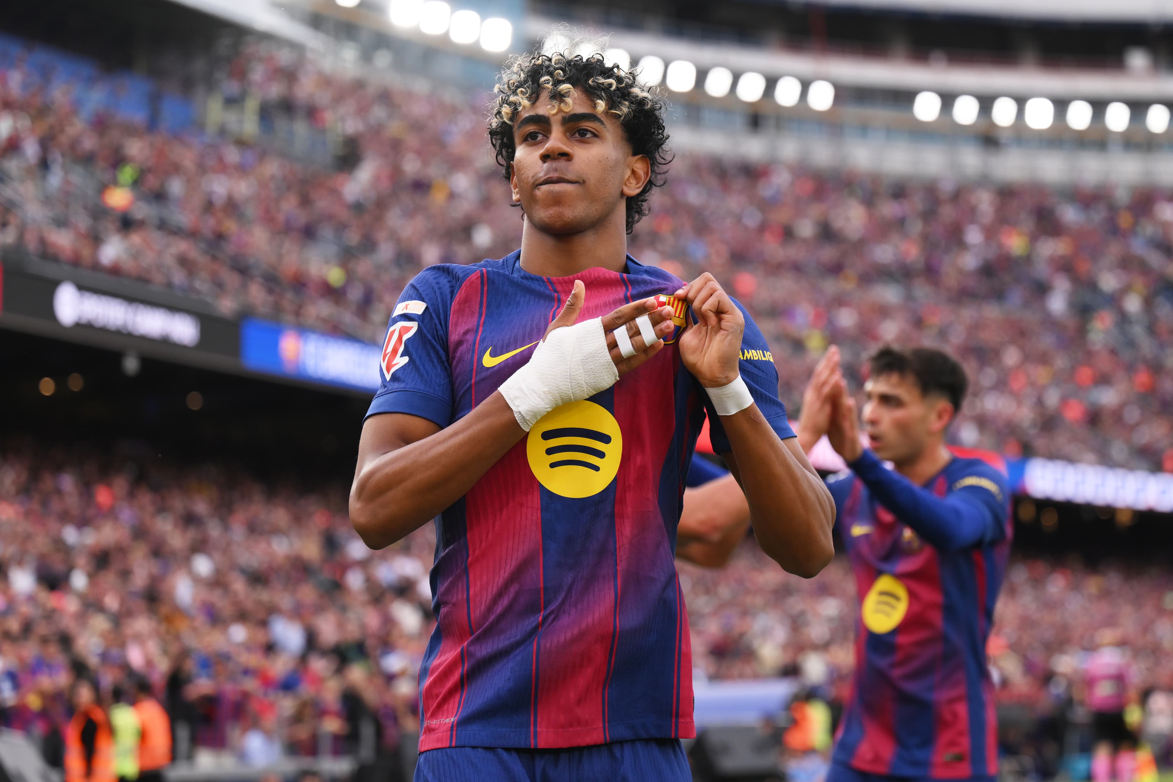 Lamine Yamal handed advice by Cafu as Brazil legend compares Barcelona star to Neymar