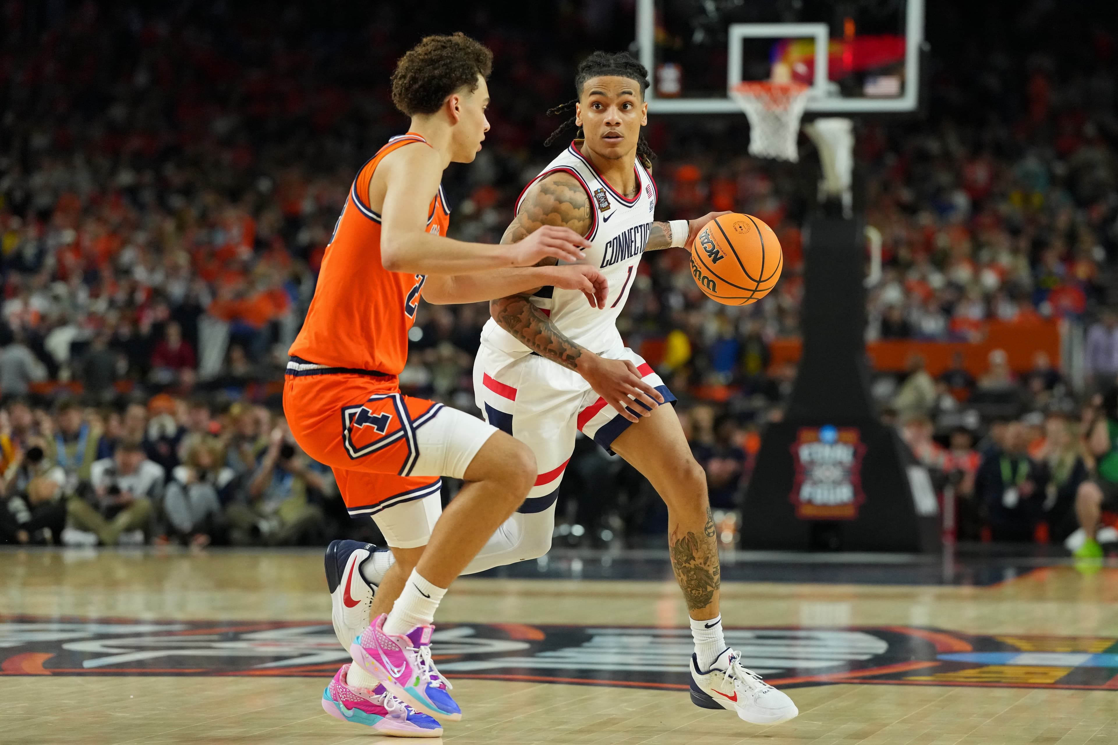 UConn guard Solo Ball’s status in question for National Championship