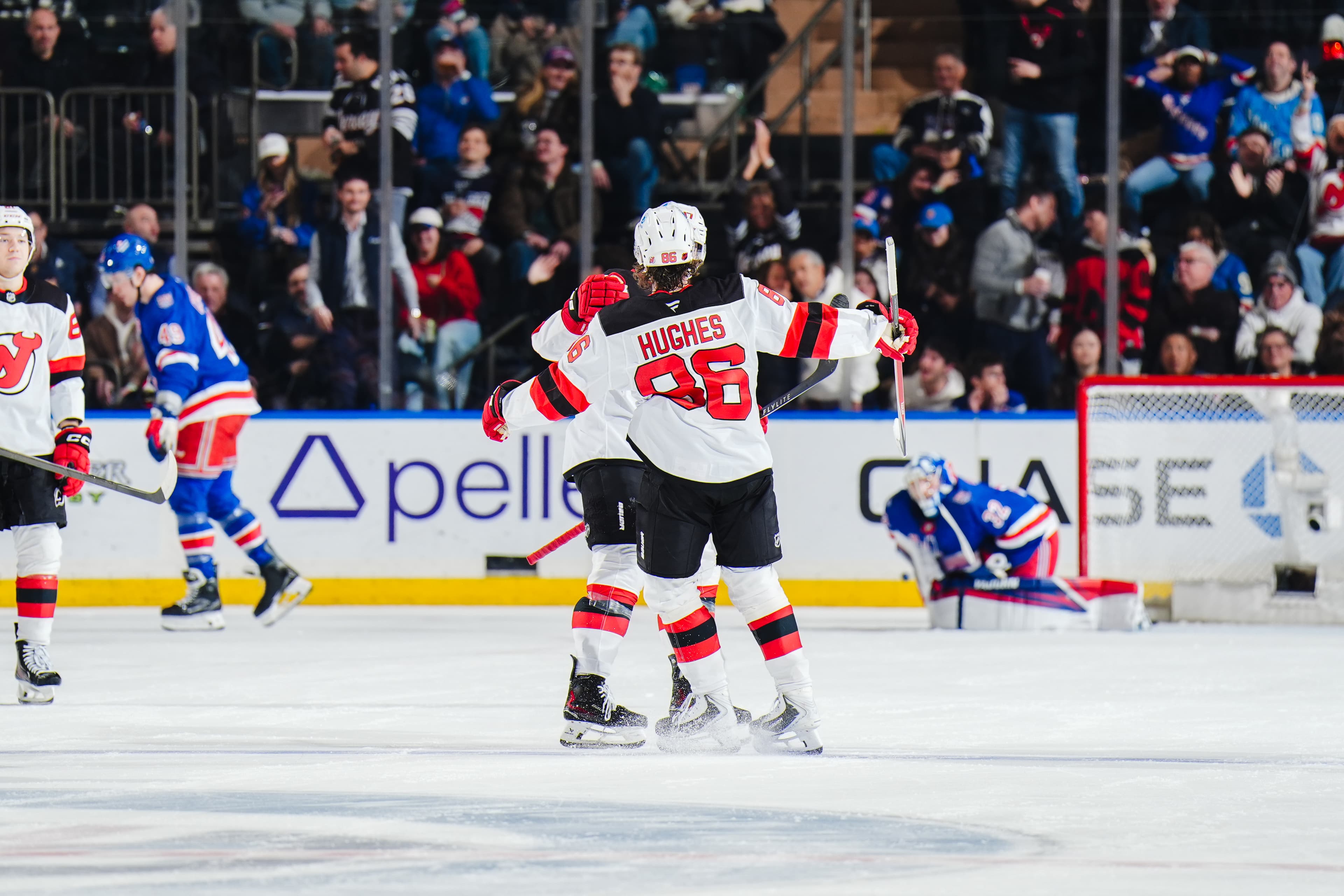 Jack Hughes Leads New Jersey Devils To 6-3 Win Over New York Rangers